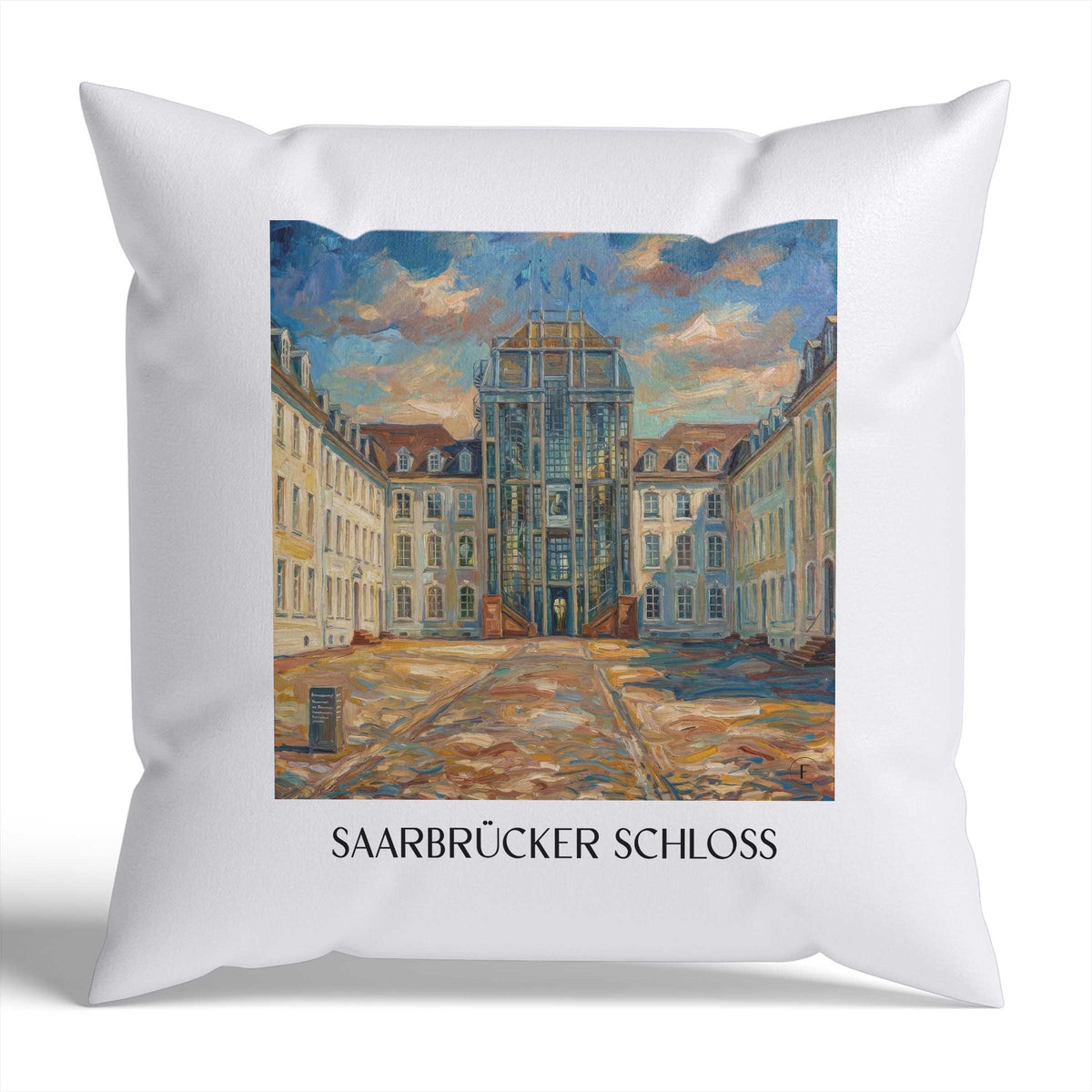 saarbrücker-schloss-saarland-deutschland-kissenbezug-oil-painting-oelgemaelde