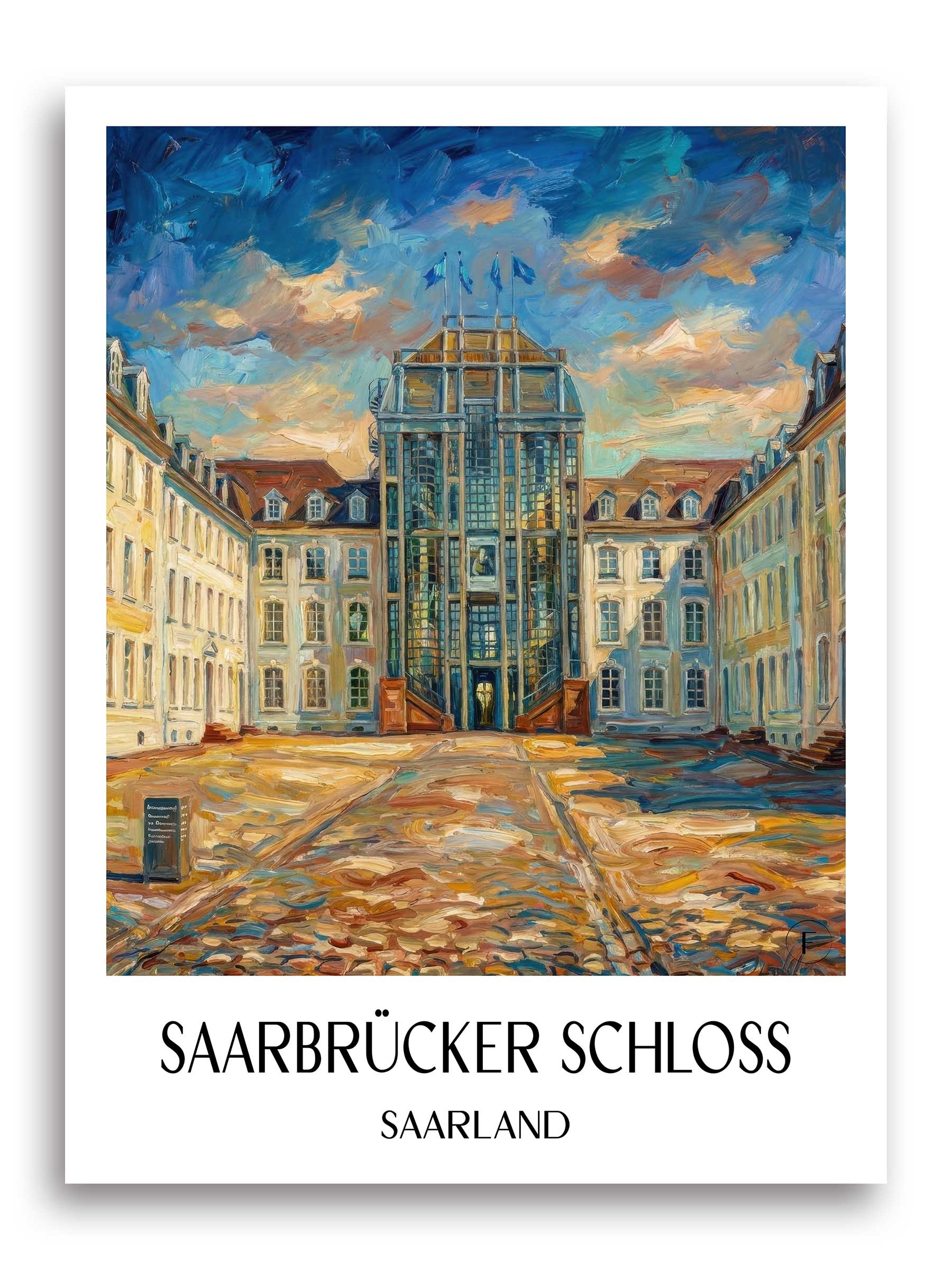 saarbrücker-schloss-saarland-deutschland-poster-oil-painting-oelgemaelde