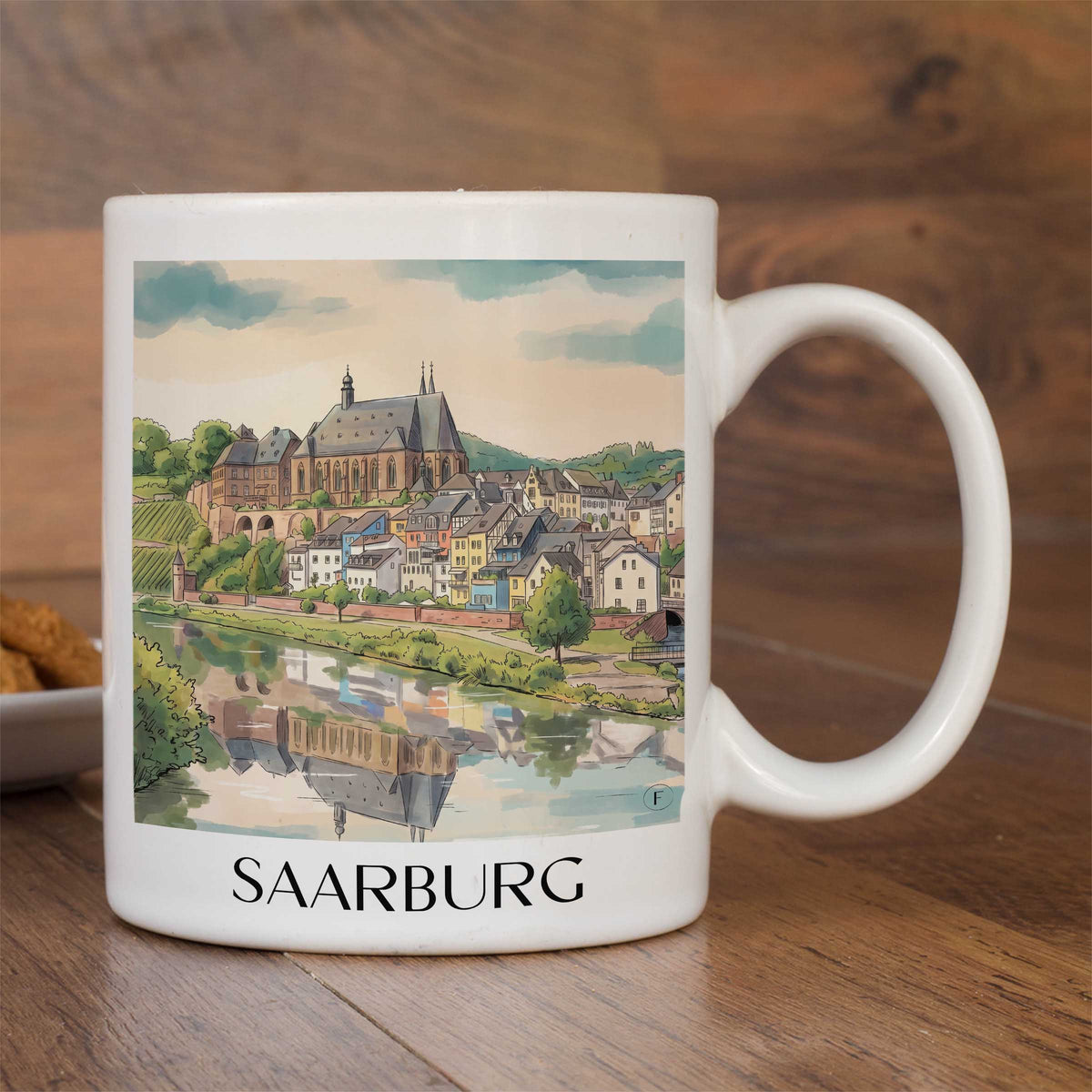 saarburg-saarland-deutschland-kaffeebecher-aquarell