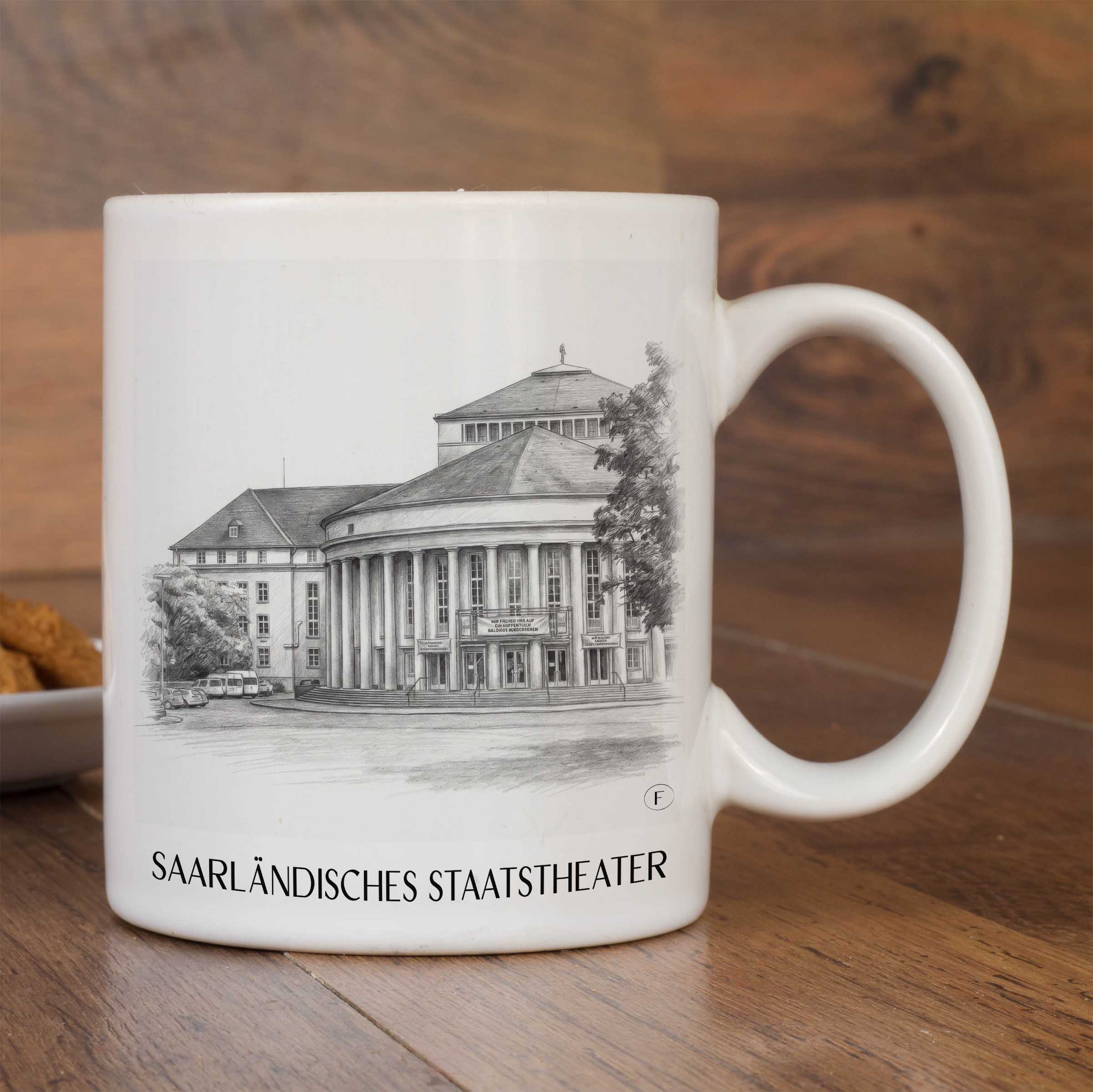 saarländisches-staatstheater-saarbrücken-deutschland-kaffeebecher-bleistift-zeichnung-drawing