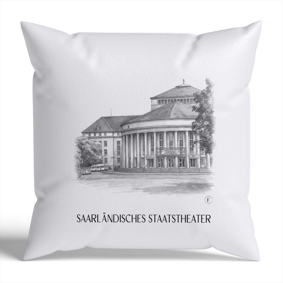 saarländisches-staatstheater-saarbrücken-deutschland-kissenbezug-bleistift-zeichnung-drawing
