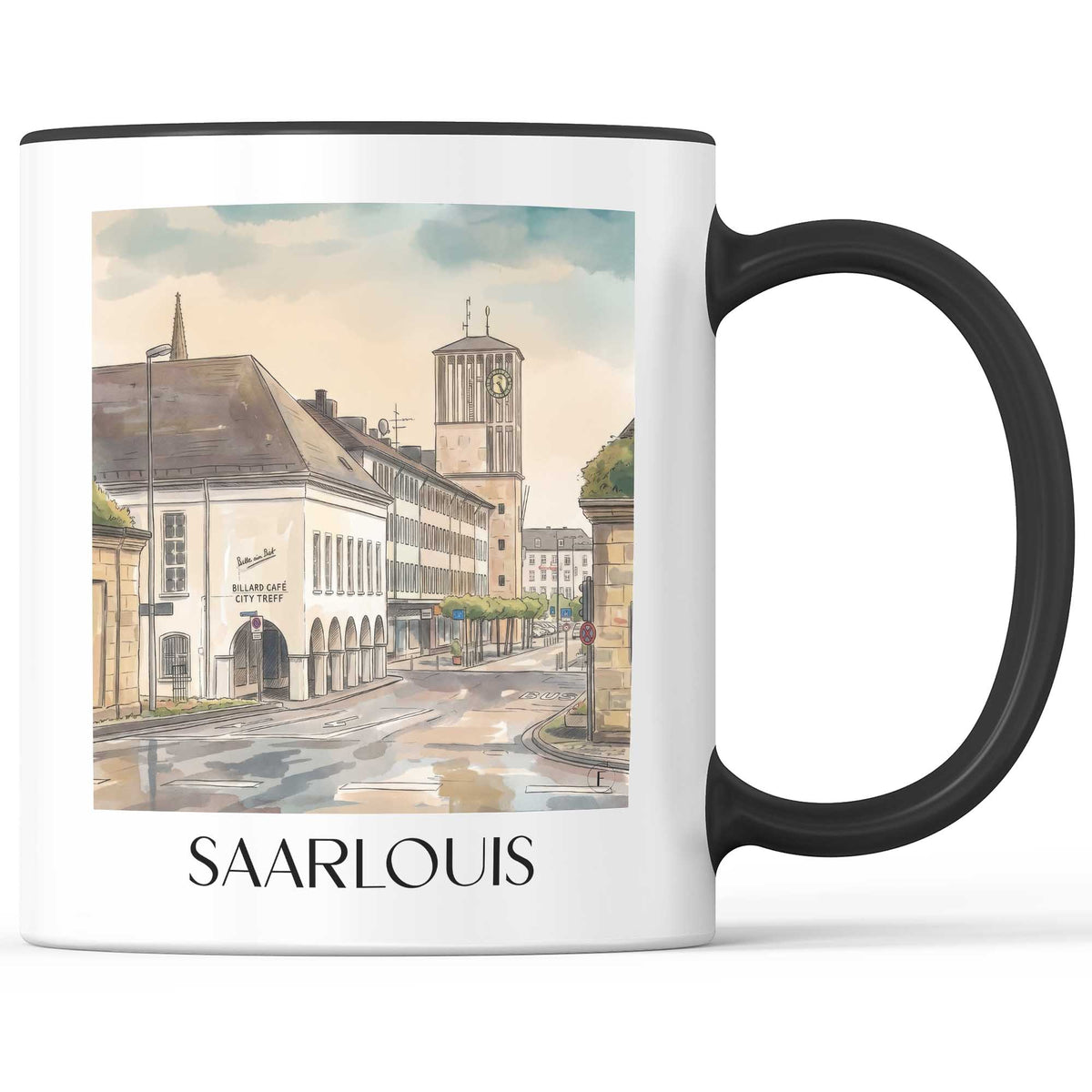 saarlouis-saartal-deutschland-kaffeebecher-aquarell