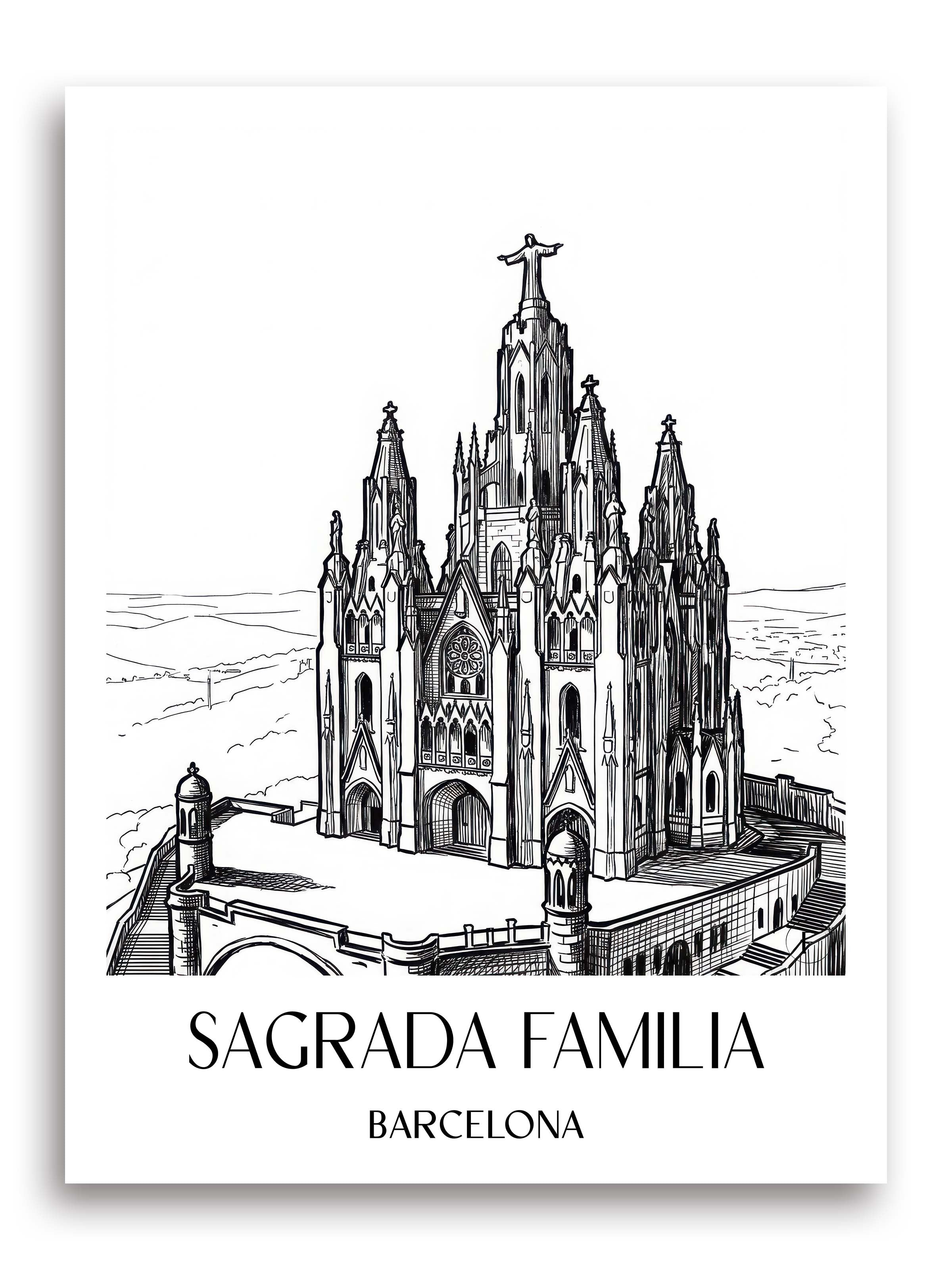 sagrada-familia-barcelona-spanien-poster-skizze