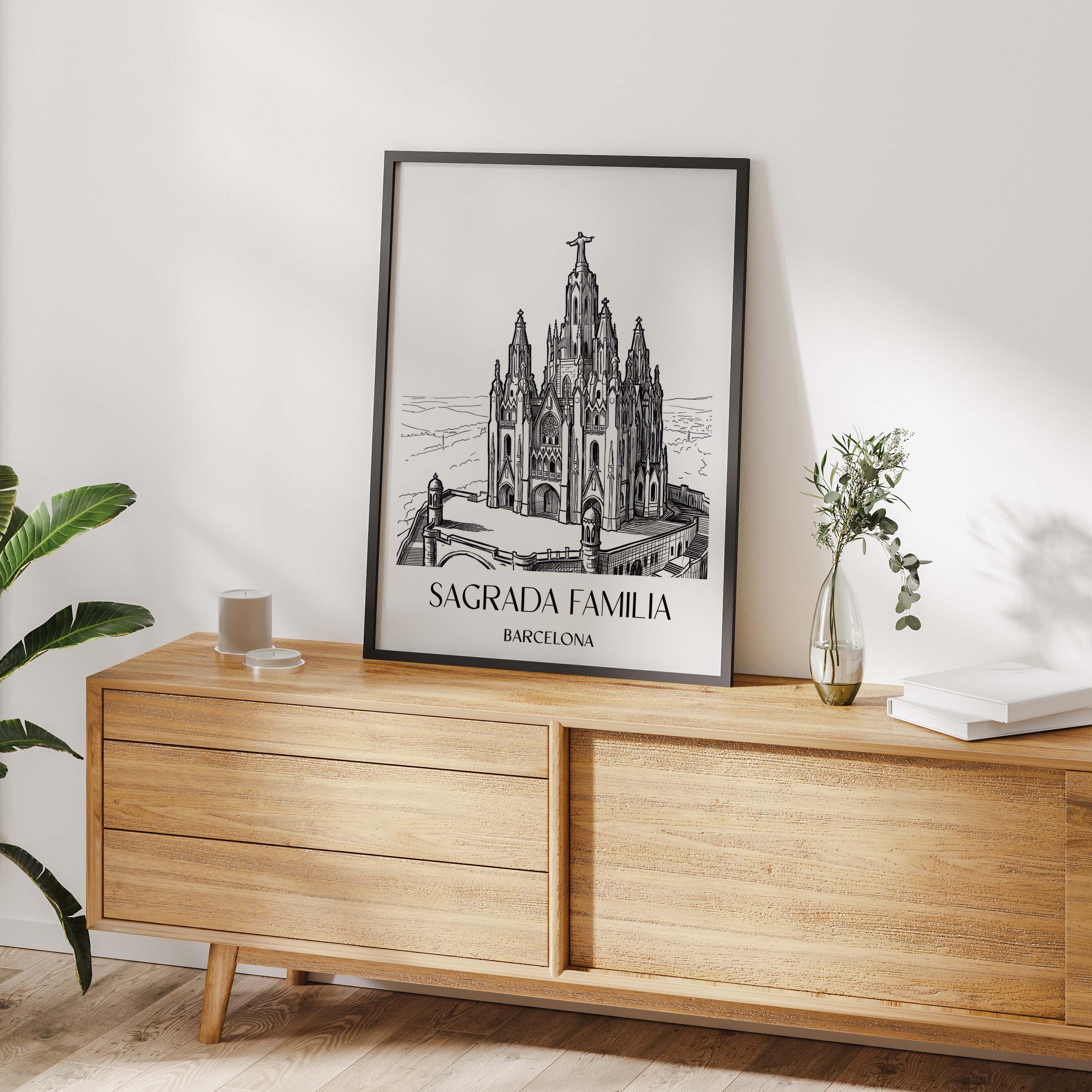 sagrada-familia-barcelona-spanien-poster-skizze