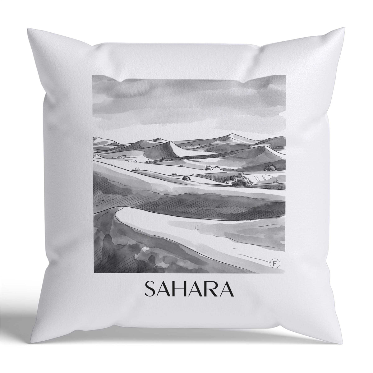 sahara-nordafrika-nordafrika-kissenbezug-aquarell-schwarz-weiss