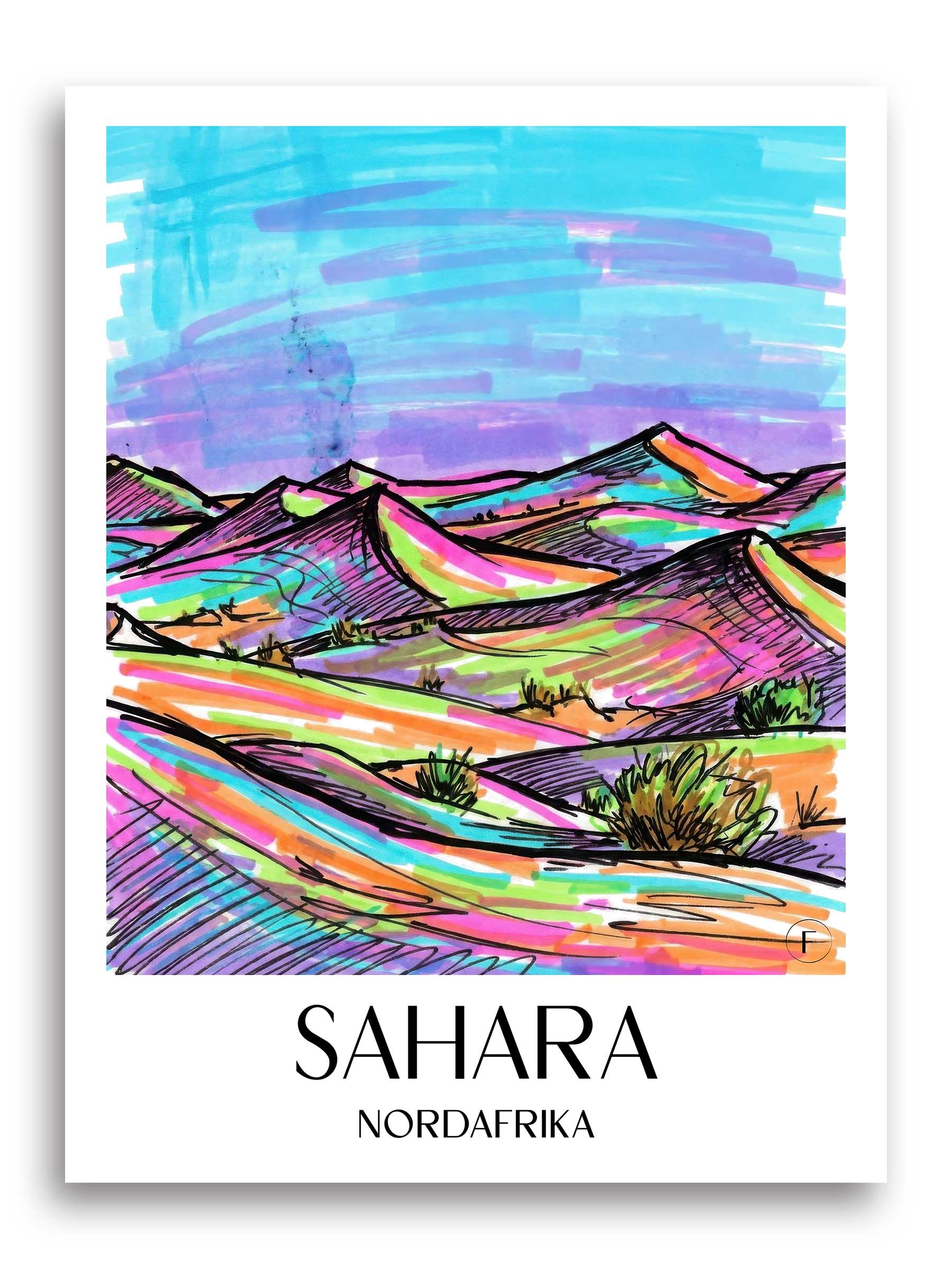 sahara-nordafrika-poster-graffiti