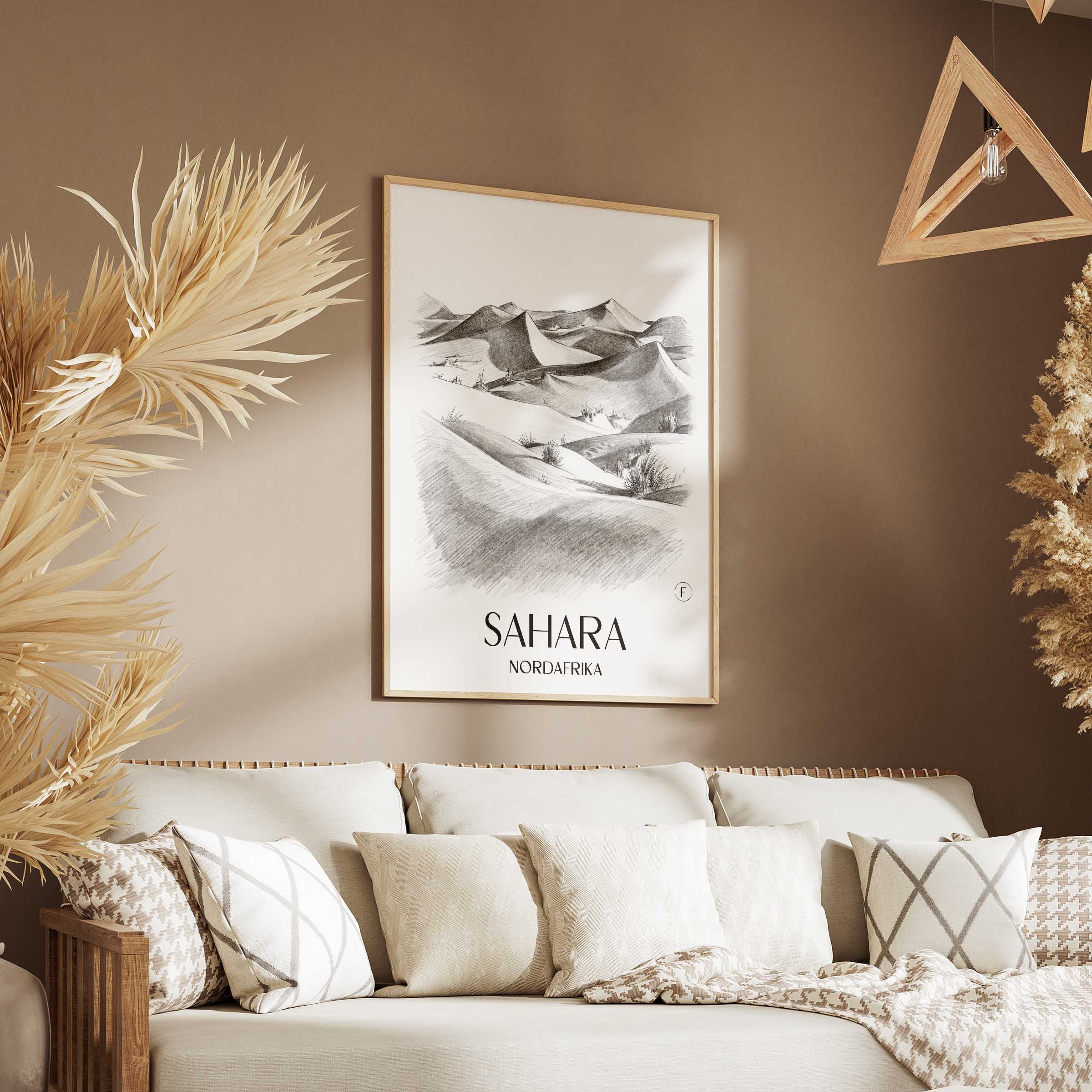sahara-nordafrika-poster-bleistift-zeichnung-drawing