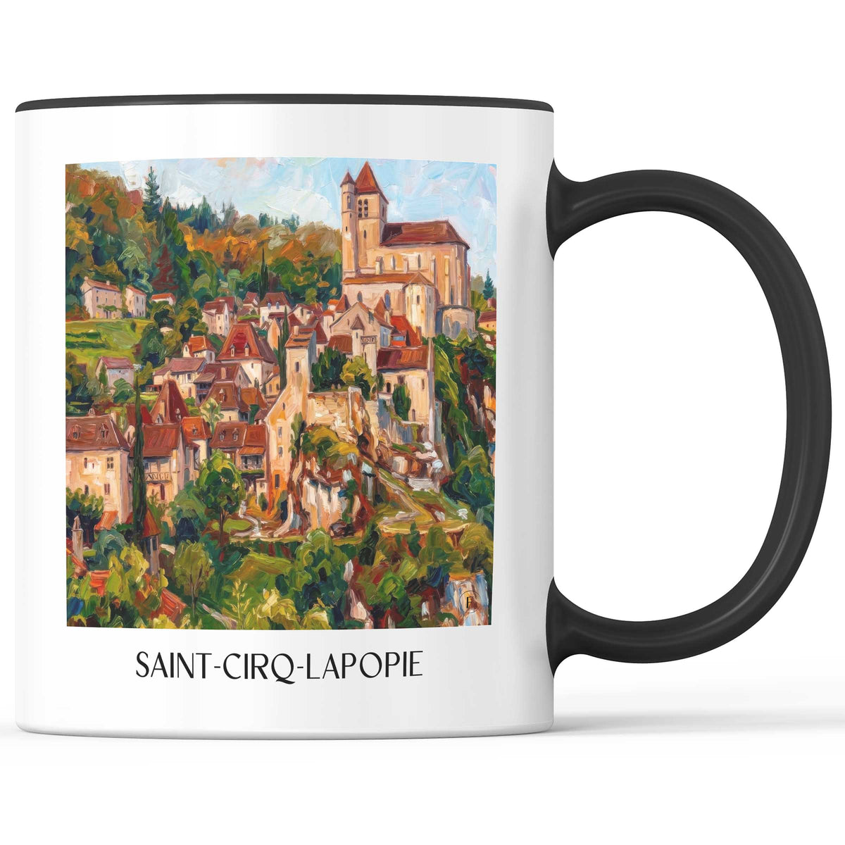 saint-cirq-lapopie-vallée-du-lot-frankreich-kaffeebecher-oil-painting-oelgemaelde