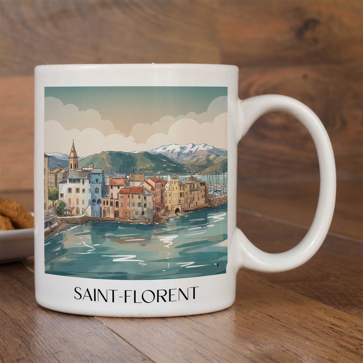 saint-florent-nebbio-frankreich-kaffeebecher-aquarell