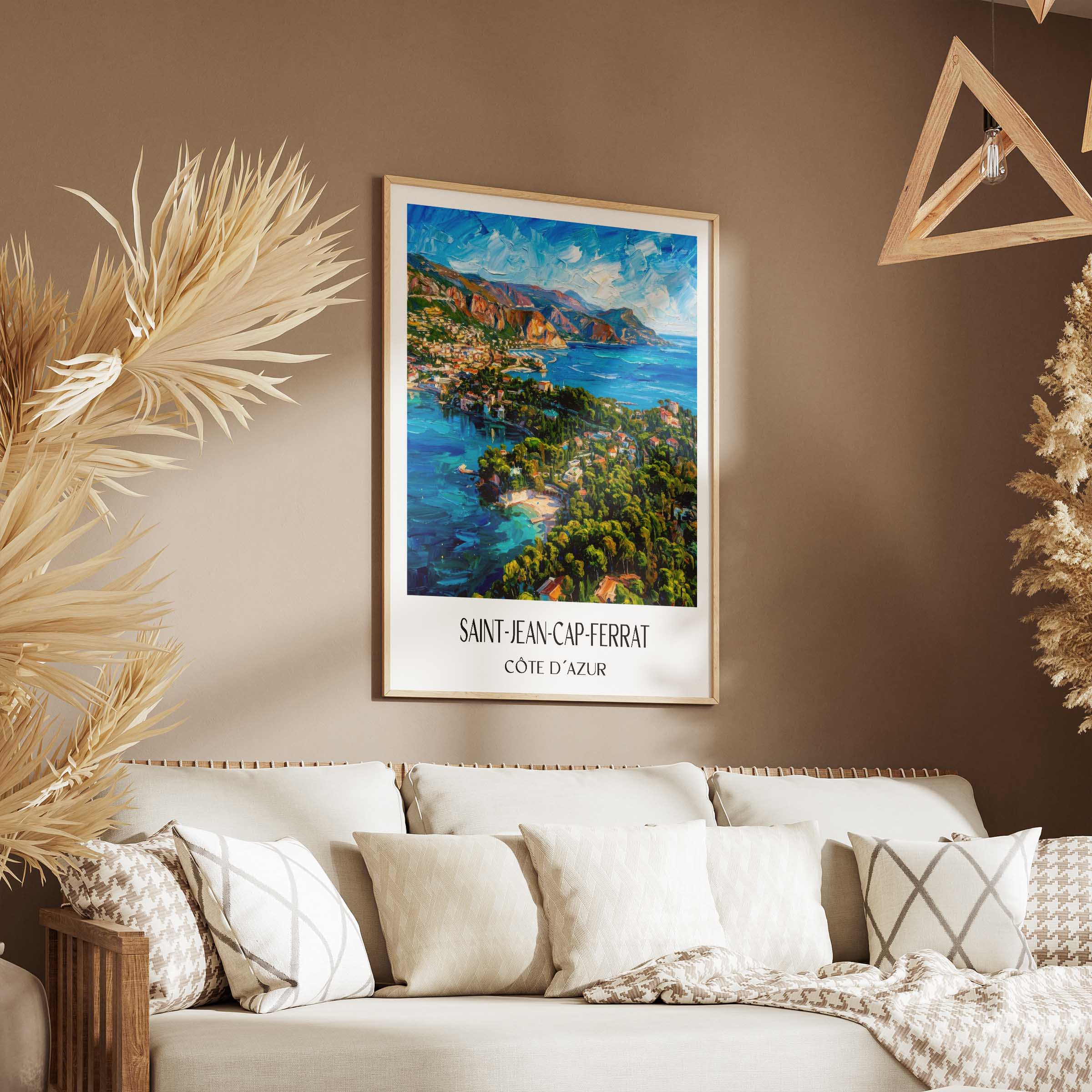 saint-jean-cap-ferrat-côte-d´azur-frankreich-poster-oil-painting-oelgemaelde