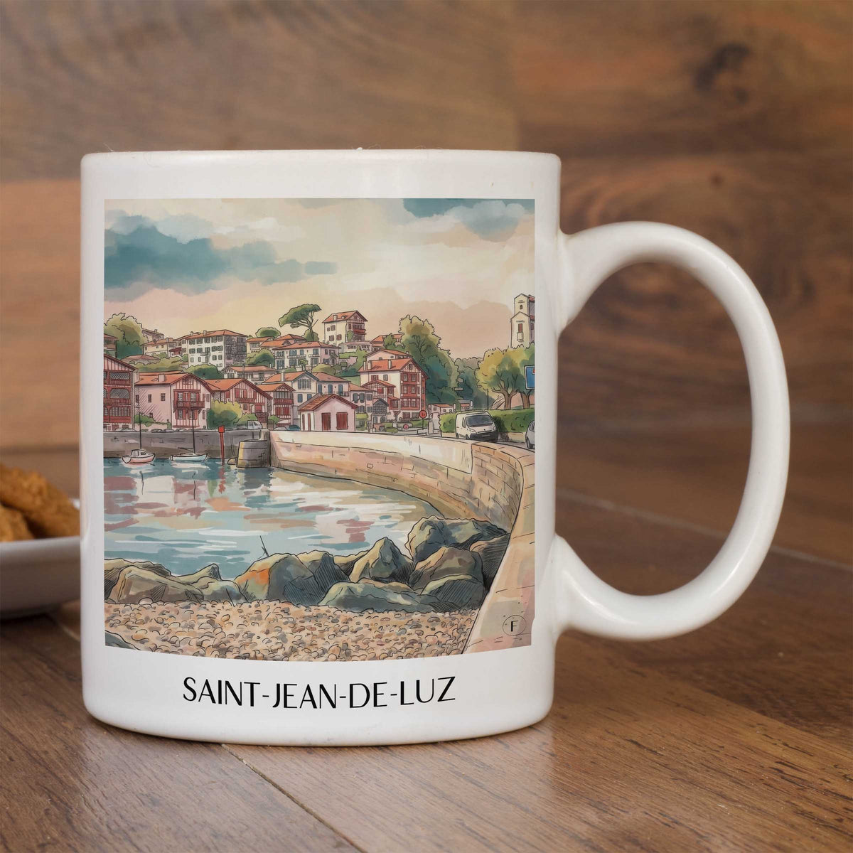 saint-jean-de-luz-pays-basque-frankreich-kaffeebecher-aquarell