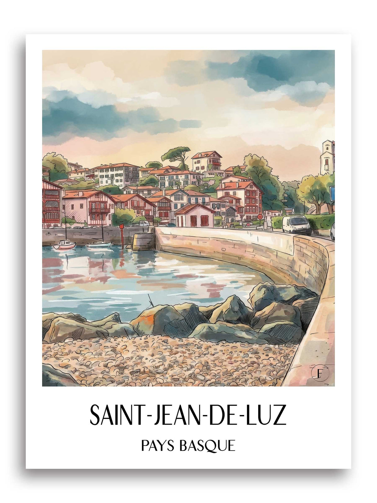 saint-jean-de-luz-pays-basque-frankreich-poster-aquarell