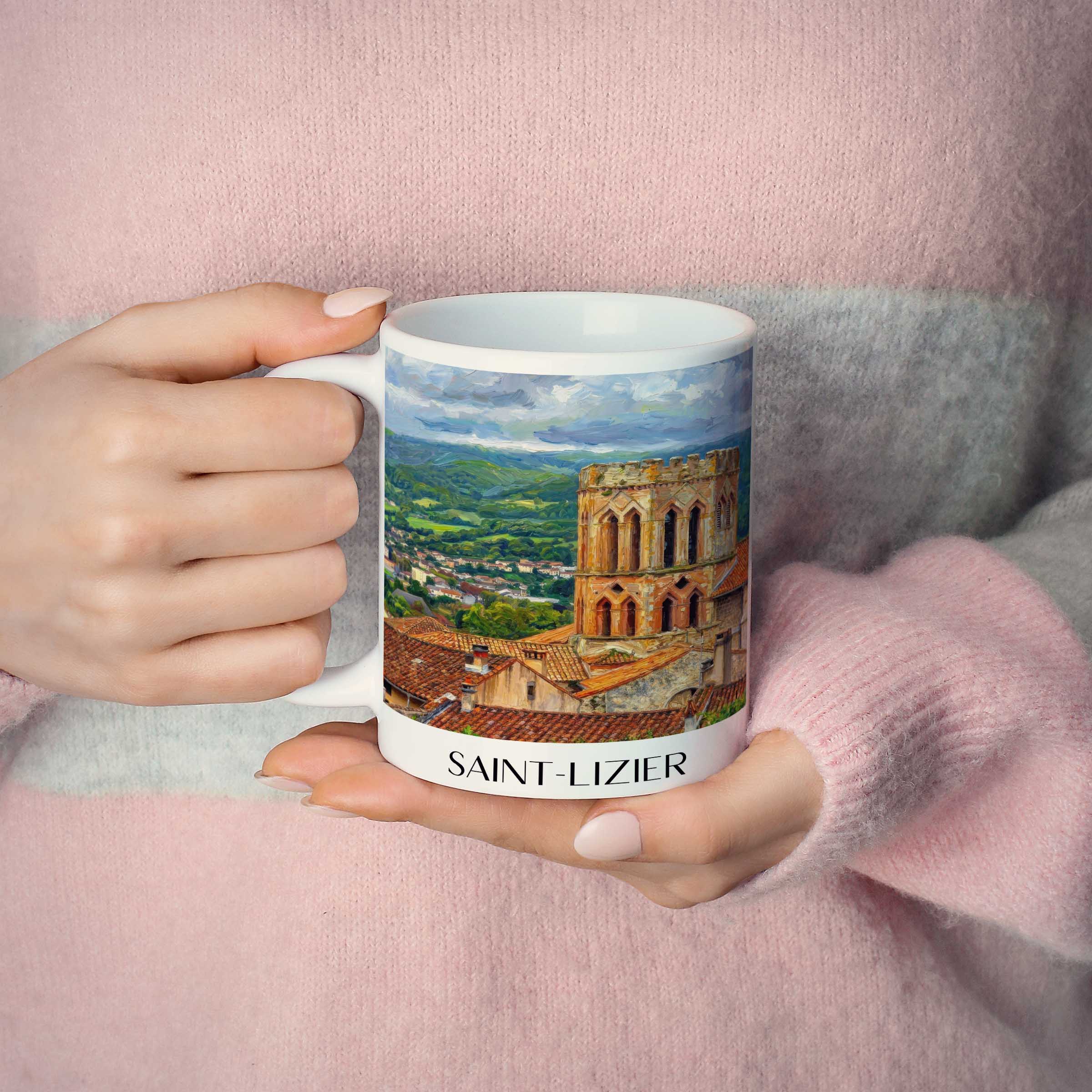 saint-lizier-couserans-frankreich-kaffeebecher-oil-painting-oelgemaelde