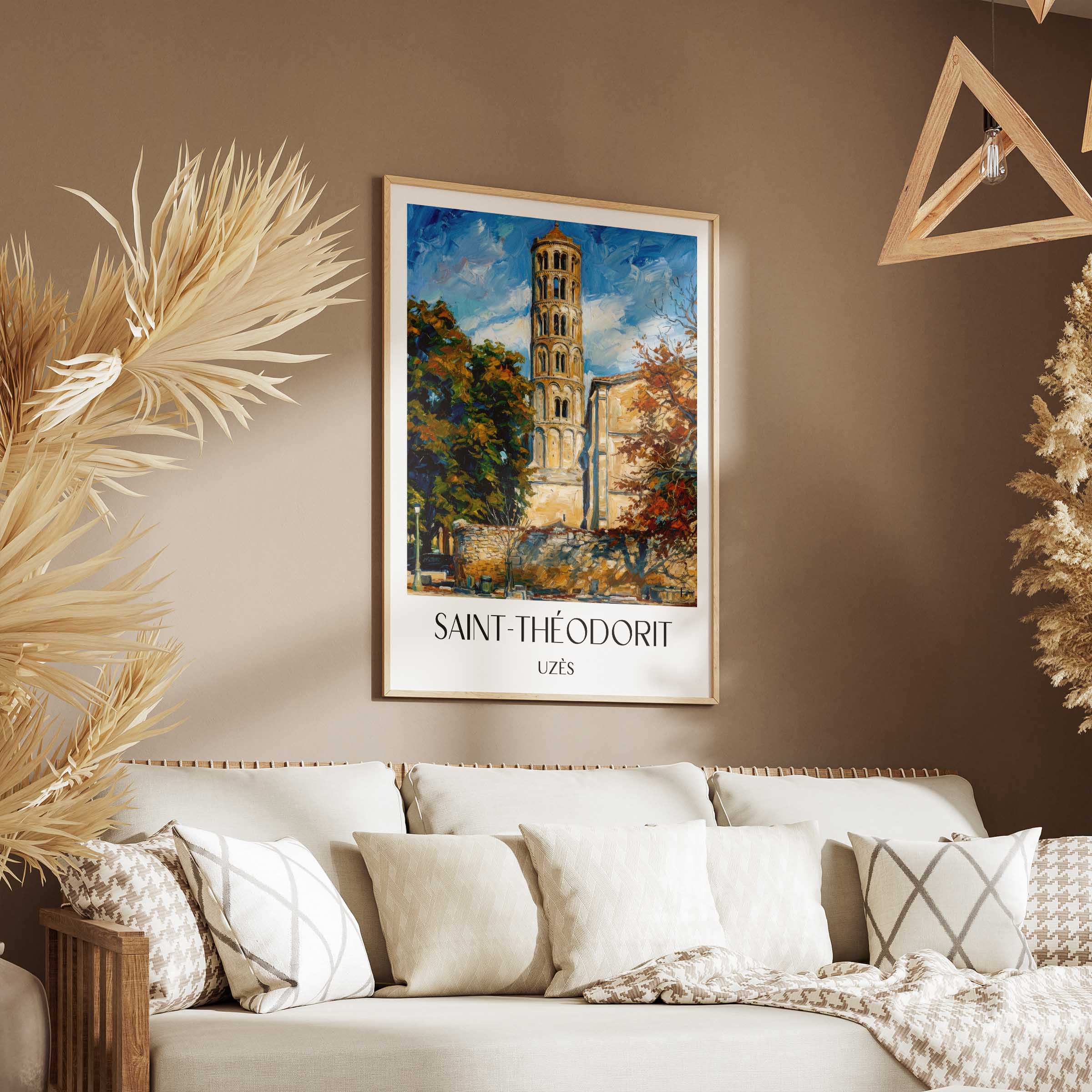 saint-théodorit-uzès-frankreich-poster-oil-painting-oelgemaelde