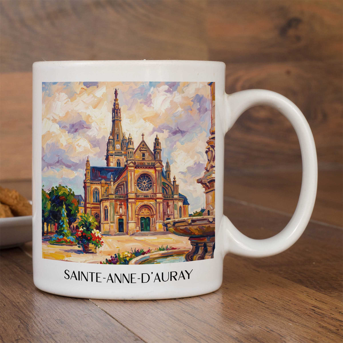 sainte-anne-d'auray-morbihan-frankreich-kaffeebecher-oil-painting-oelgemaelde
