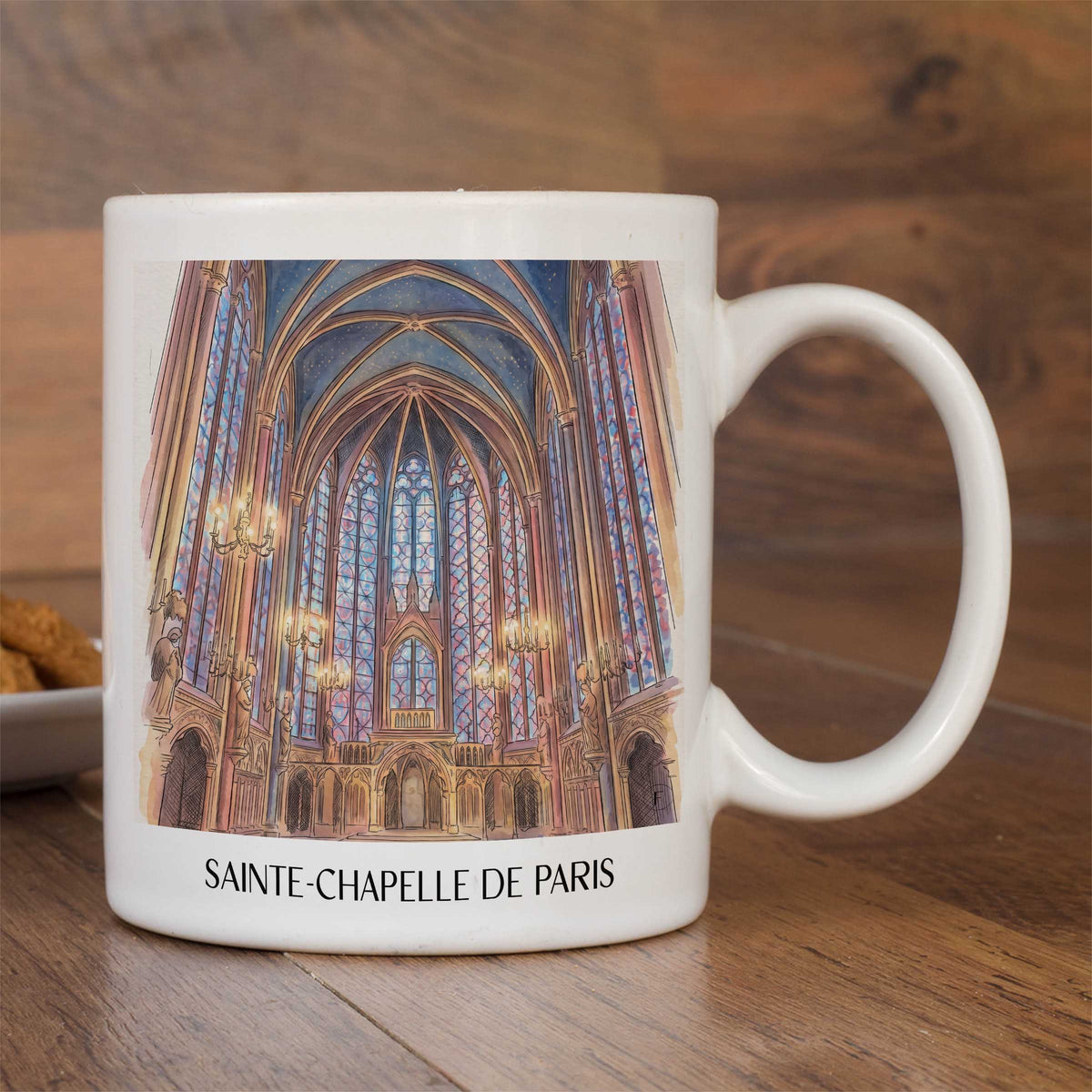 sainte-chapelle-paris-frankreich-kaffeebecher-aquarell