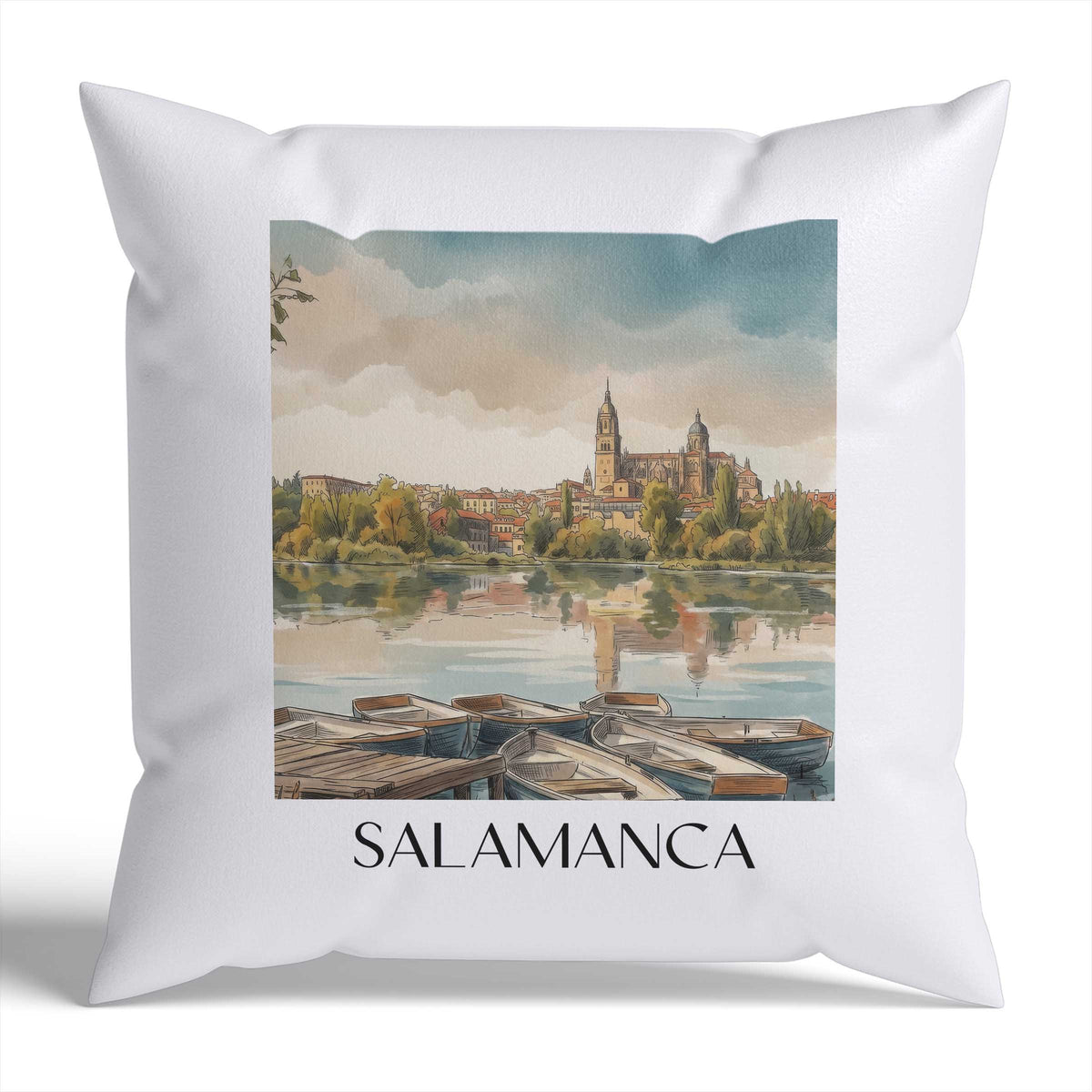 salamanca-spanien-spanien-kissenbezug-aquarell