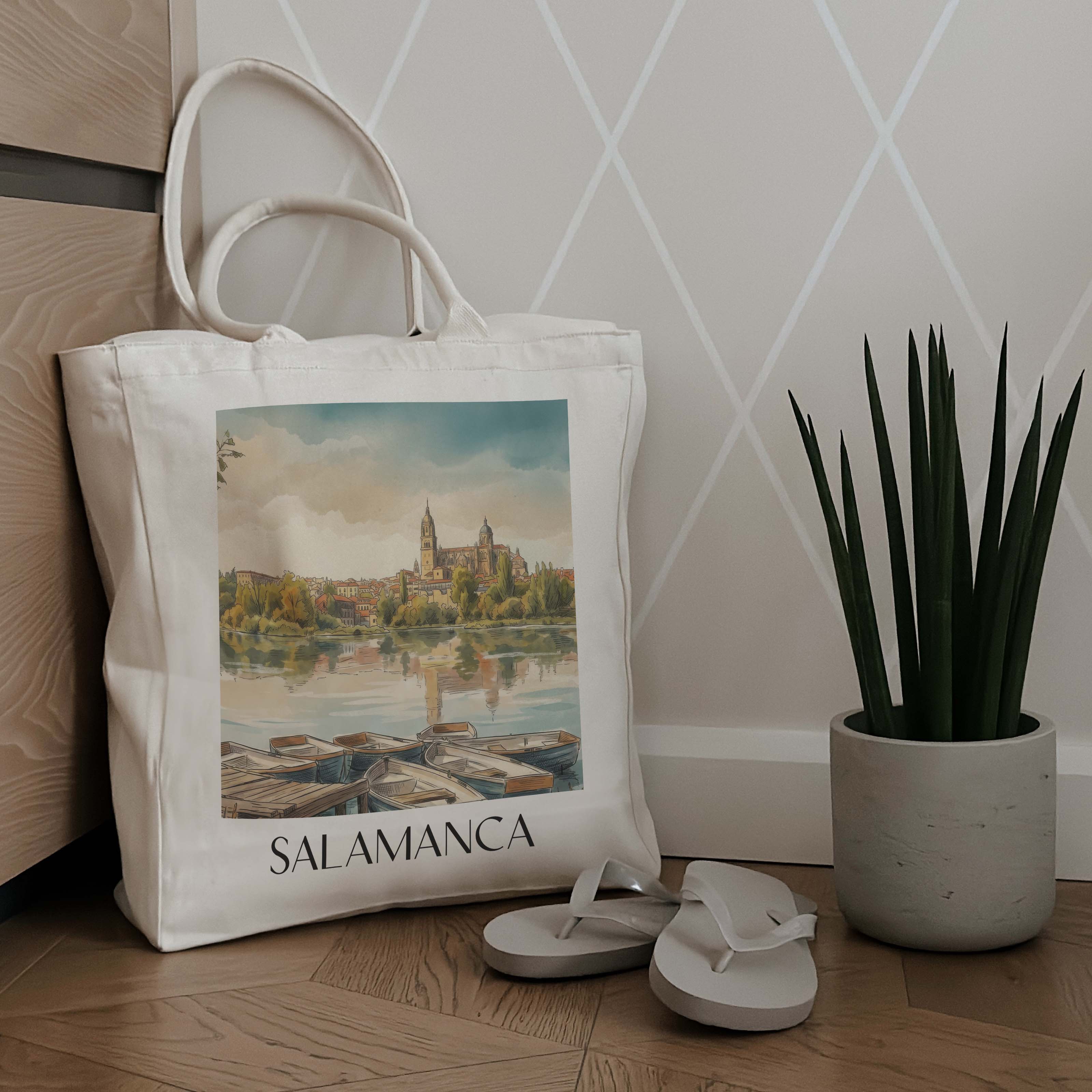 salamanca--spanien-spanien-einkaufstasche-aquarell