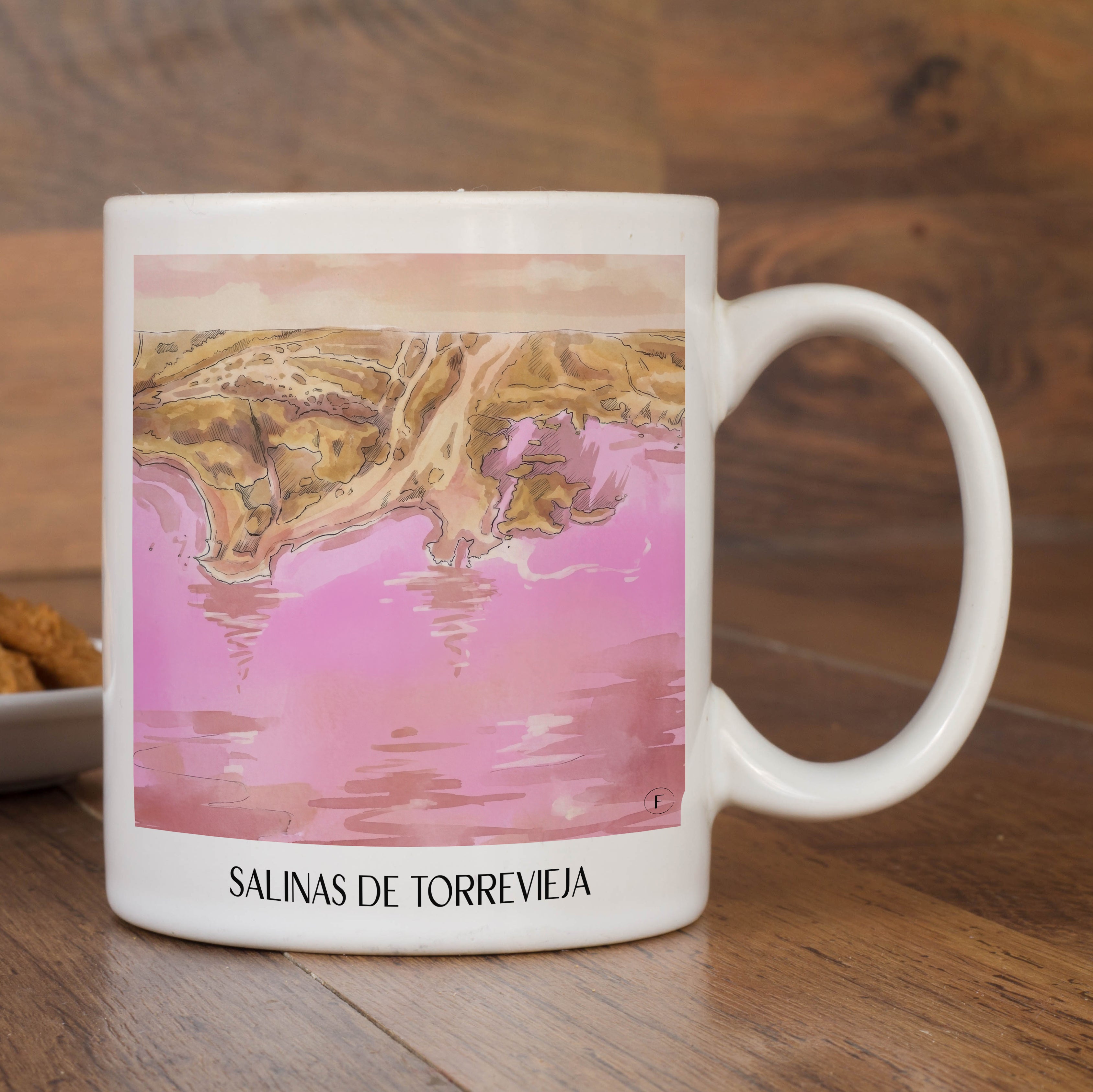 salinas-de-torrevieja-spanien-spanien-kaffeebecher-aquarell-pink-rosa