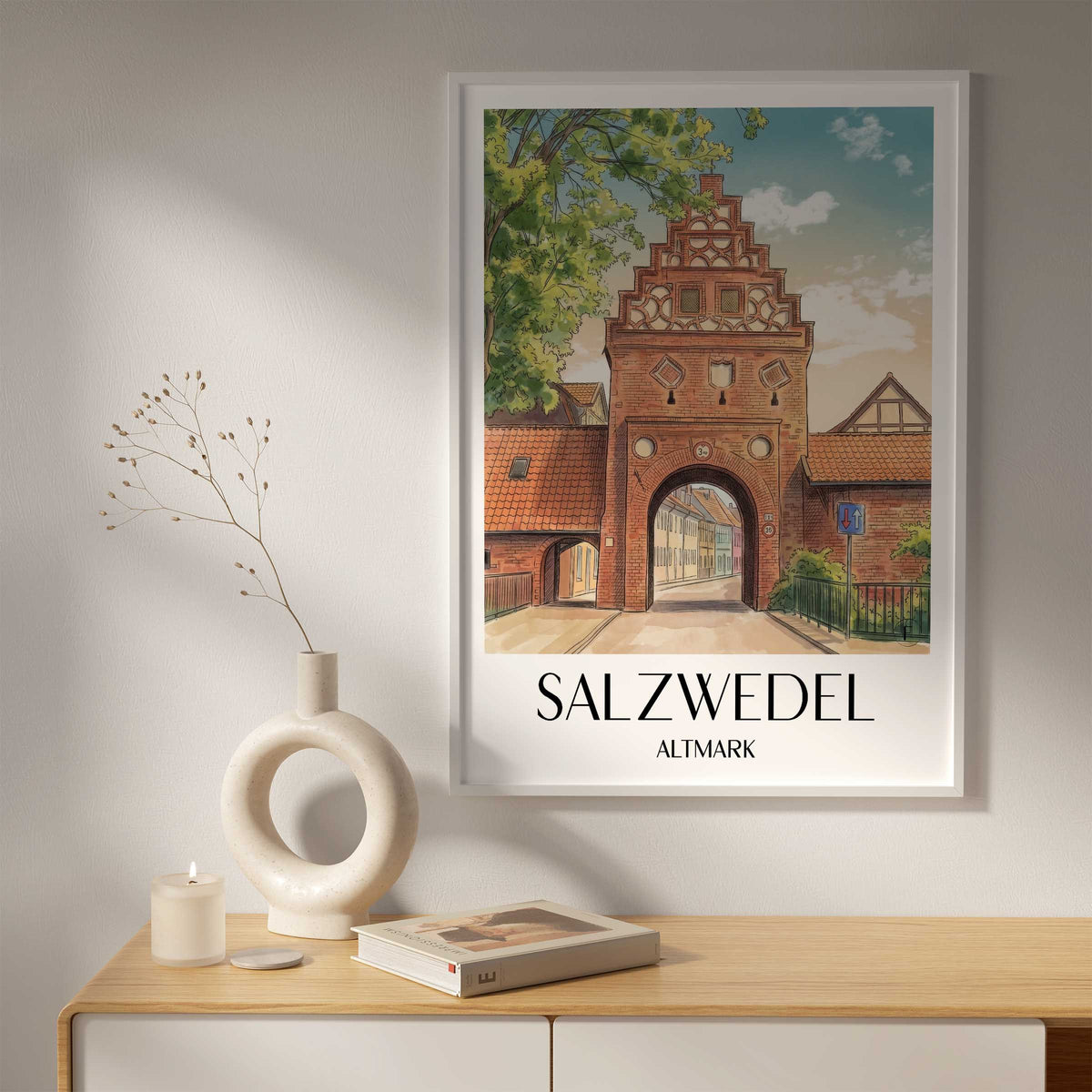salzwedel-altmark-deutschland-poster-aquarell