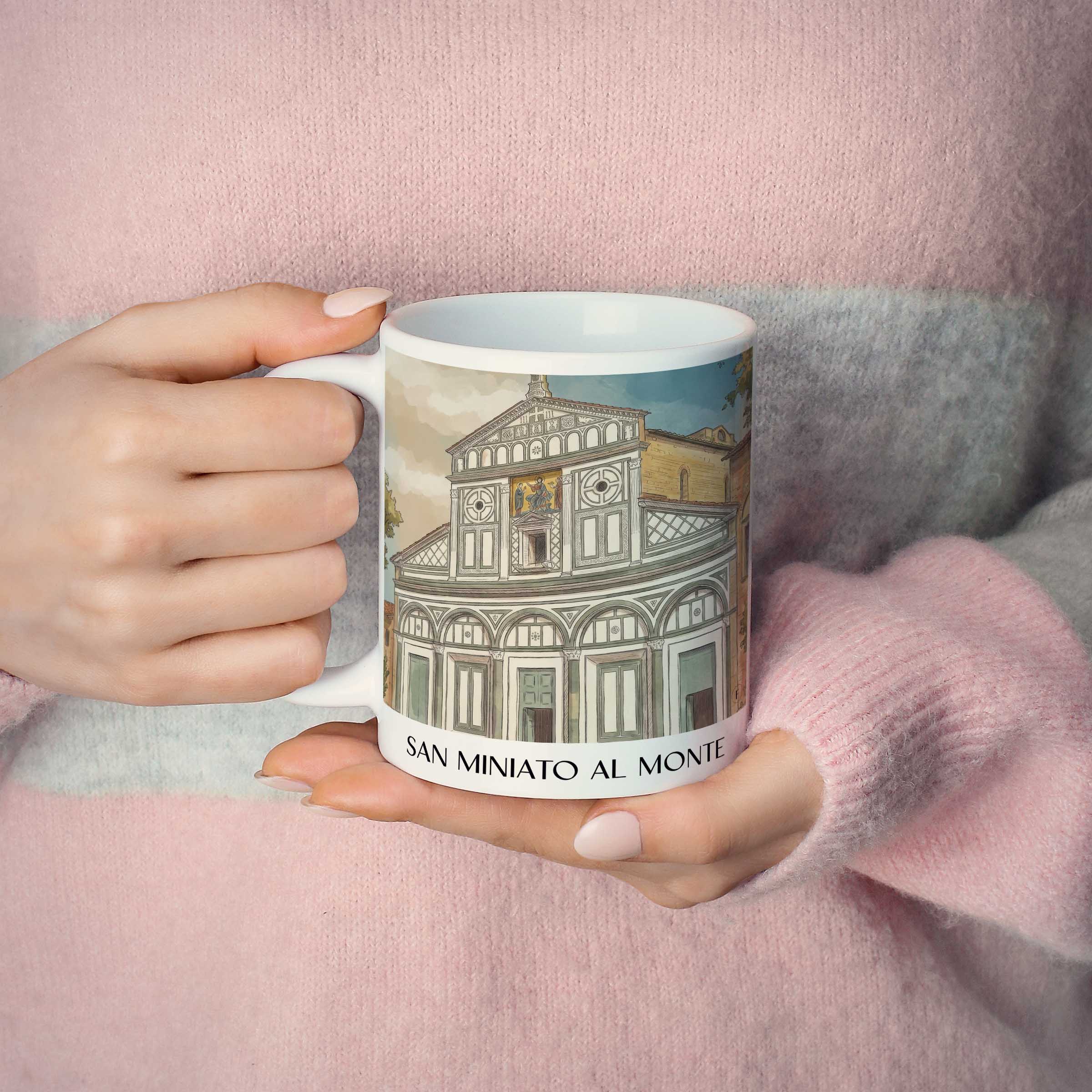 san-miniato-al-monte-florenz-italien-kaffeebecher-aquarell