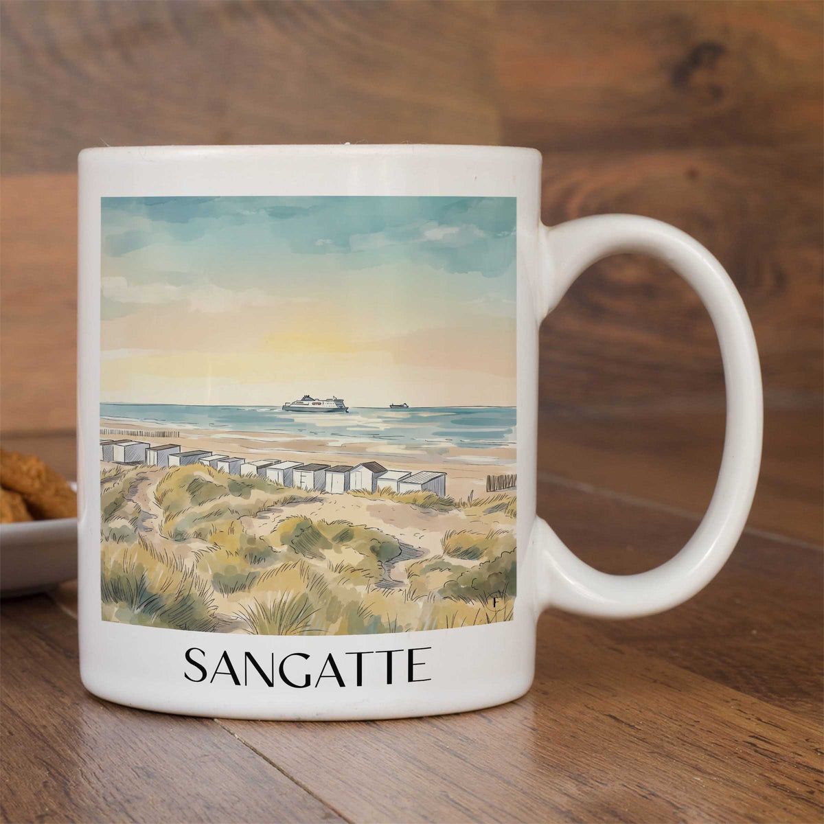 sangatte-côte-d'opale-frankreich-kaffeebecher-aquarell