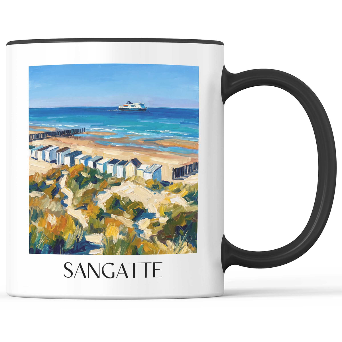 sangatte-côte-d'opale-frankreich-kaffeebecher-oil-painting-oelgemaelde