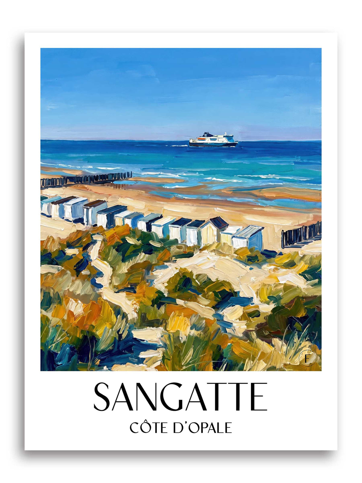 sangatte-côte-d'opale-frankreich-poster-oil-painting-oelgemaelde