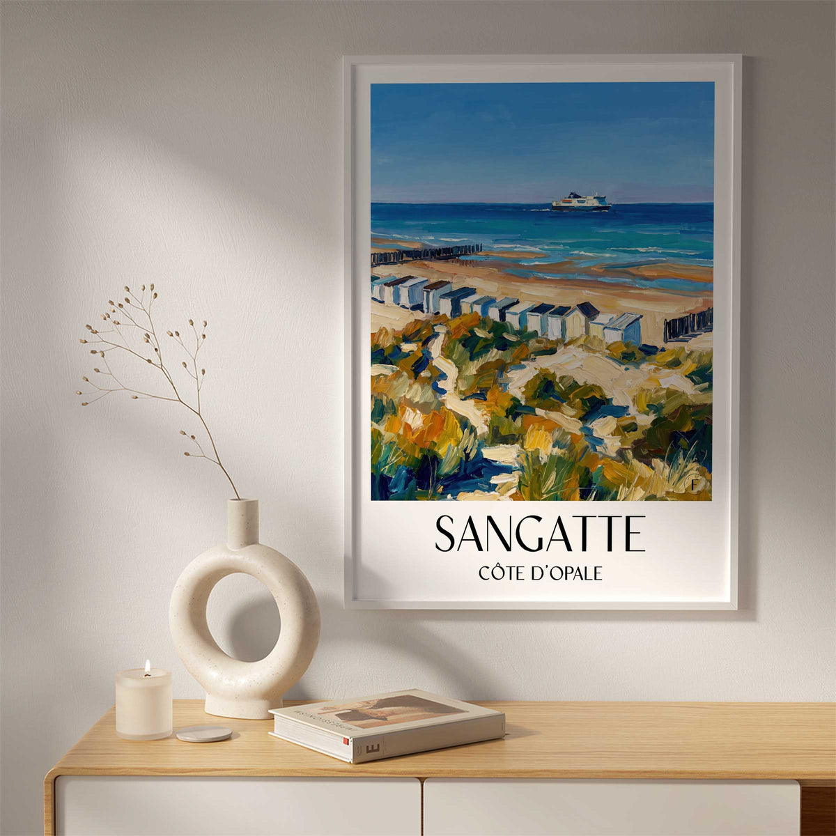 sangatte-côte-d'opale-frankreich-poster-oil-painting-oelgemaelde