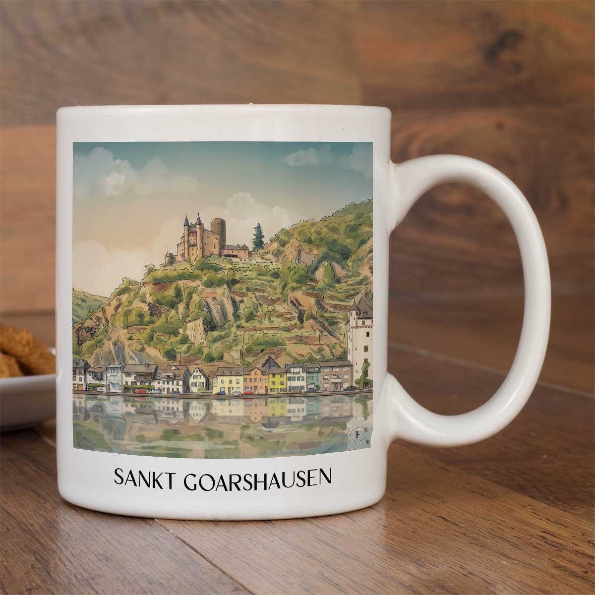 sankt-goarshausen-oberes-mittelrheintal-deutschland-kaffeebecher-aquarell