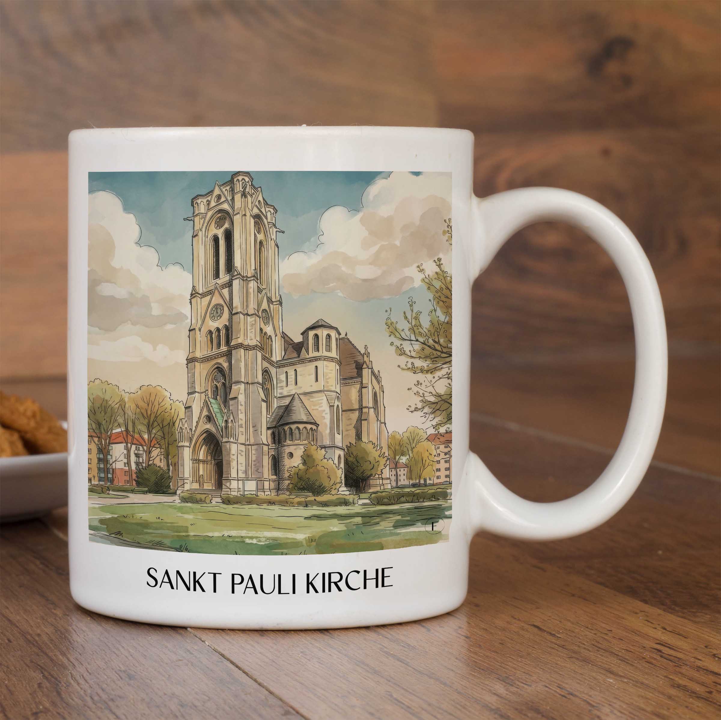 sankt-pauli-kirche-braunschweig-deutschland-kaffeebecher-aquarell