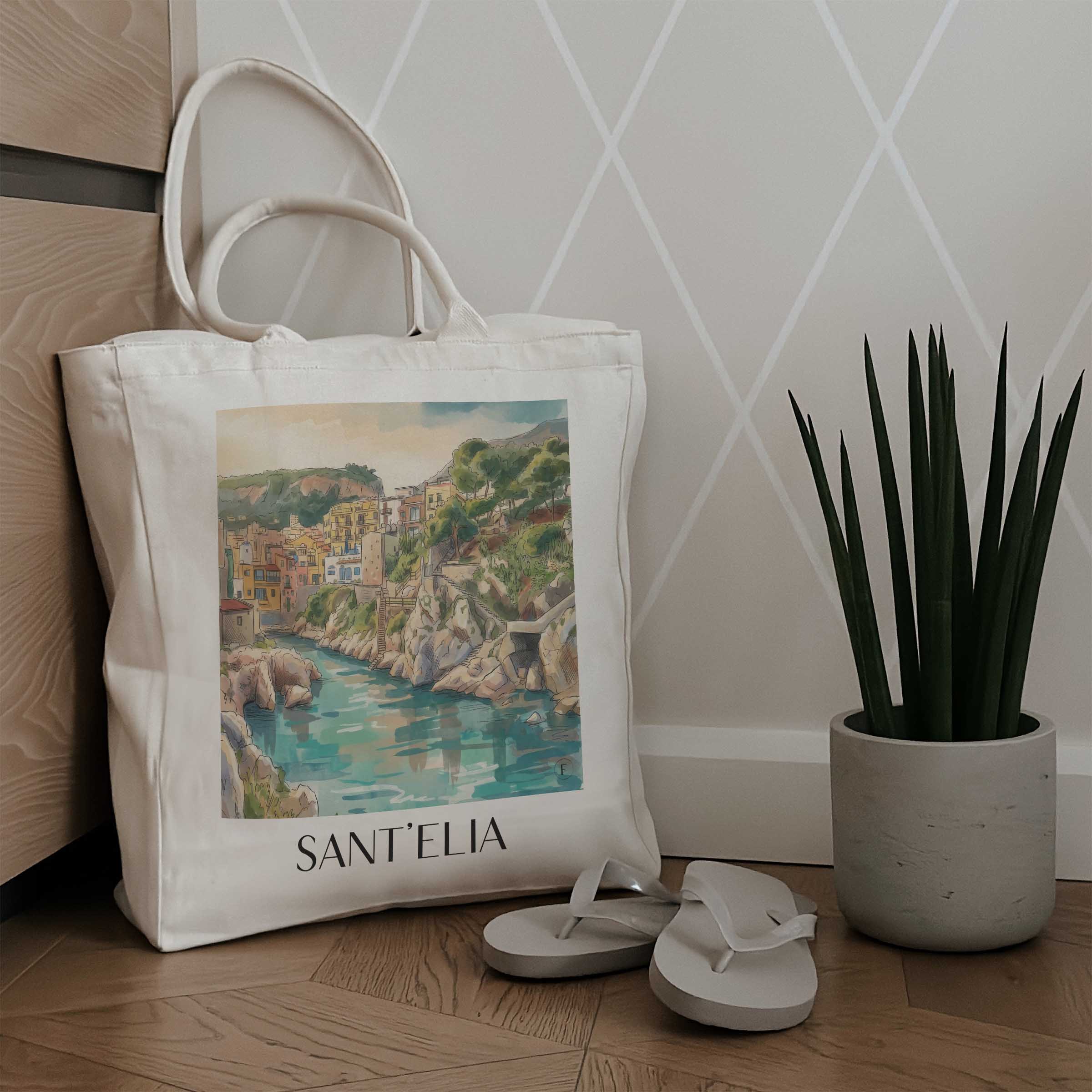 sant´elia--sizilien-italien-einkaufstasche-aquarell