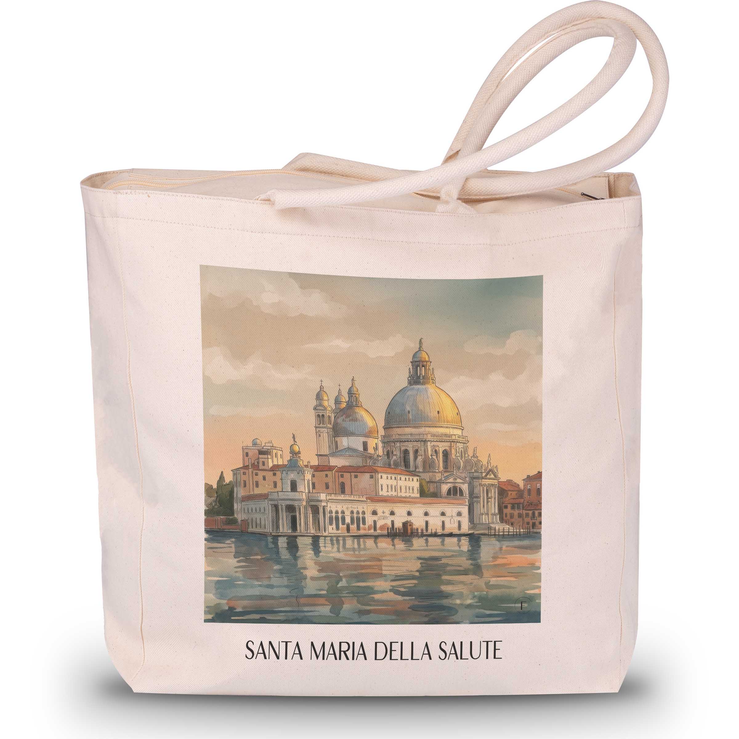 santa-maria-della-salute-venedig-italien-einkaufstasche-aquarell