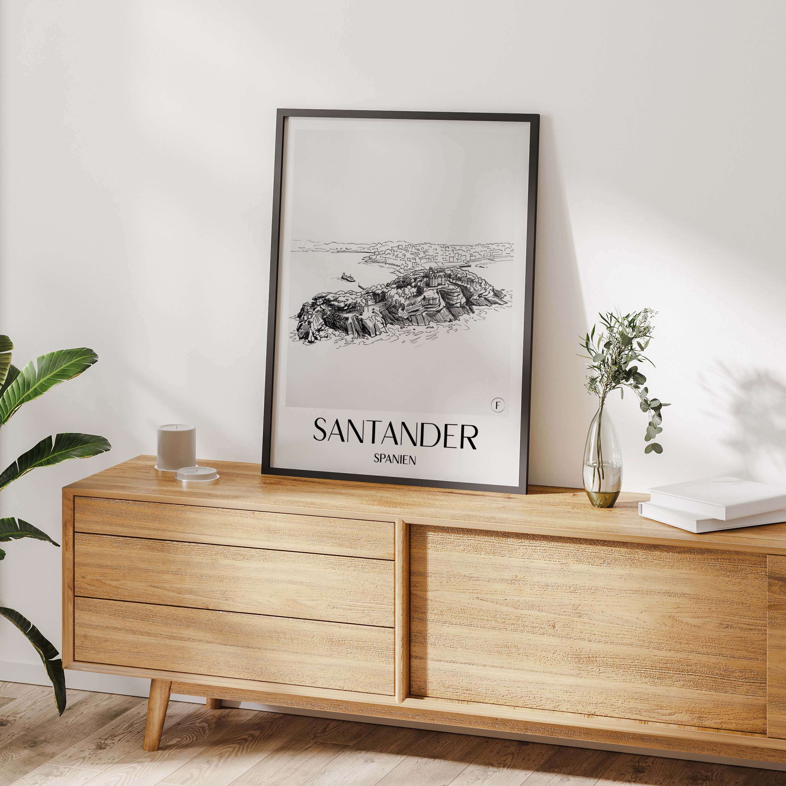 santander--spanien-spanien-poster-skizze