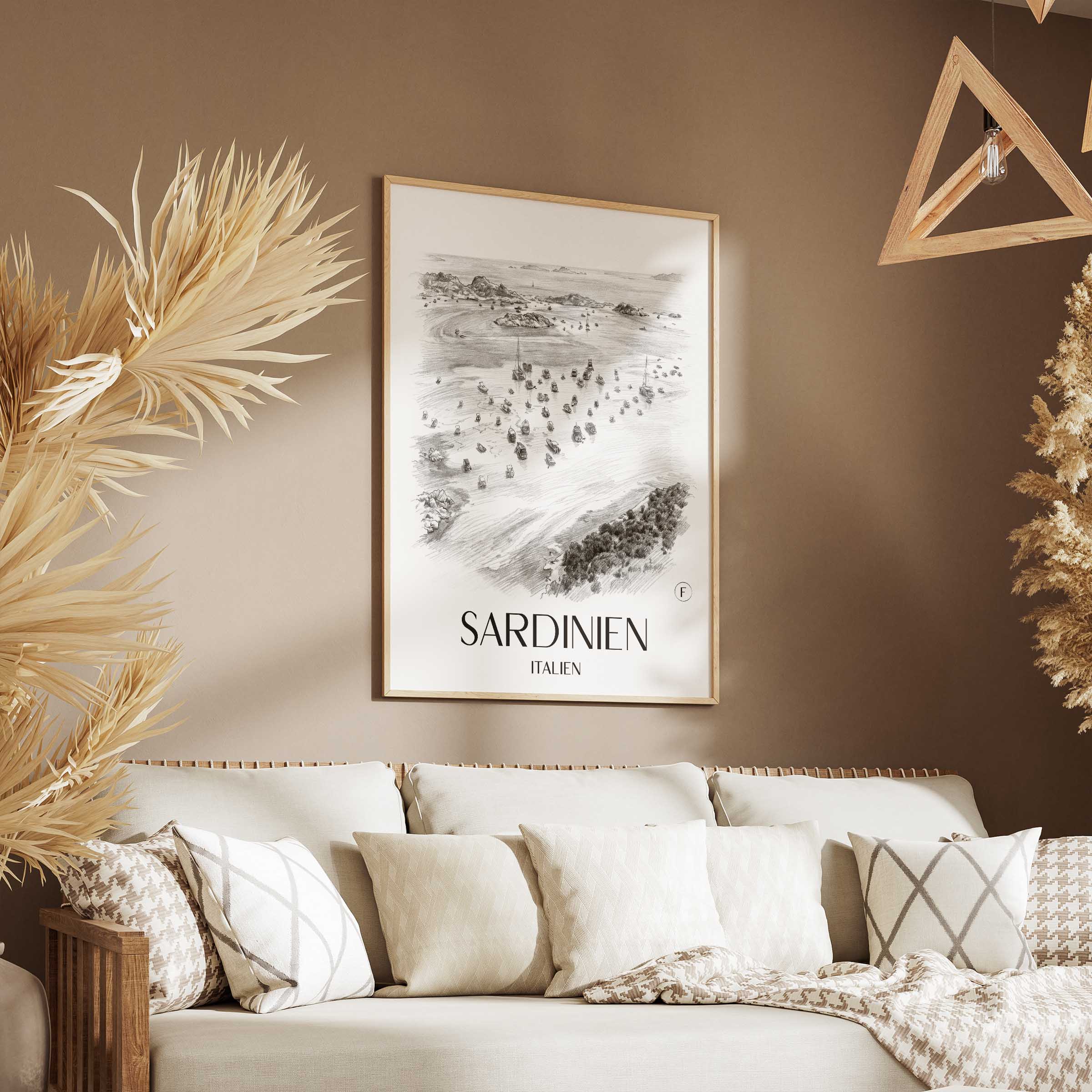 sardinien-italien-poster-bleistift-zeichnung-drawing