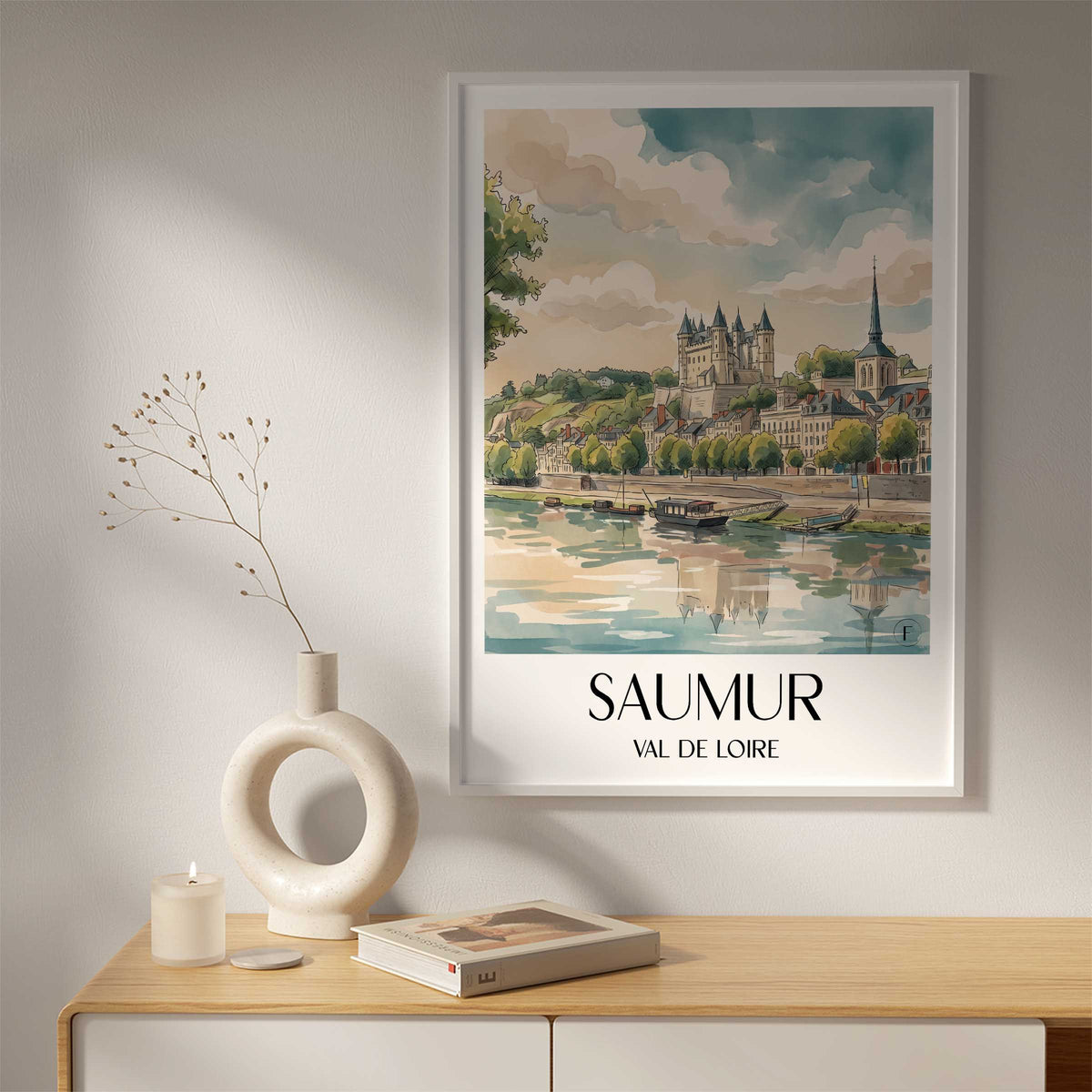 saumur-val-de-loire-frankreich-poster-aquarell