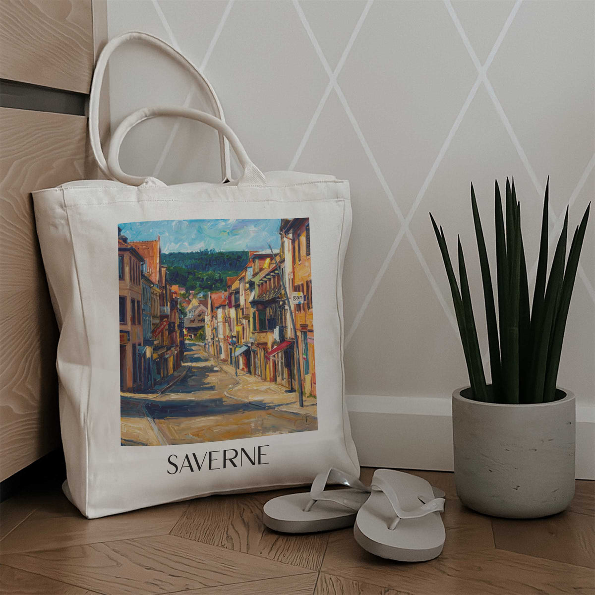 saverne-bas-rhin-frankreich-einkaufstasche-oil-painting-oelgemaelde