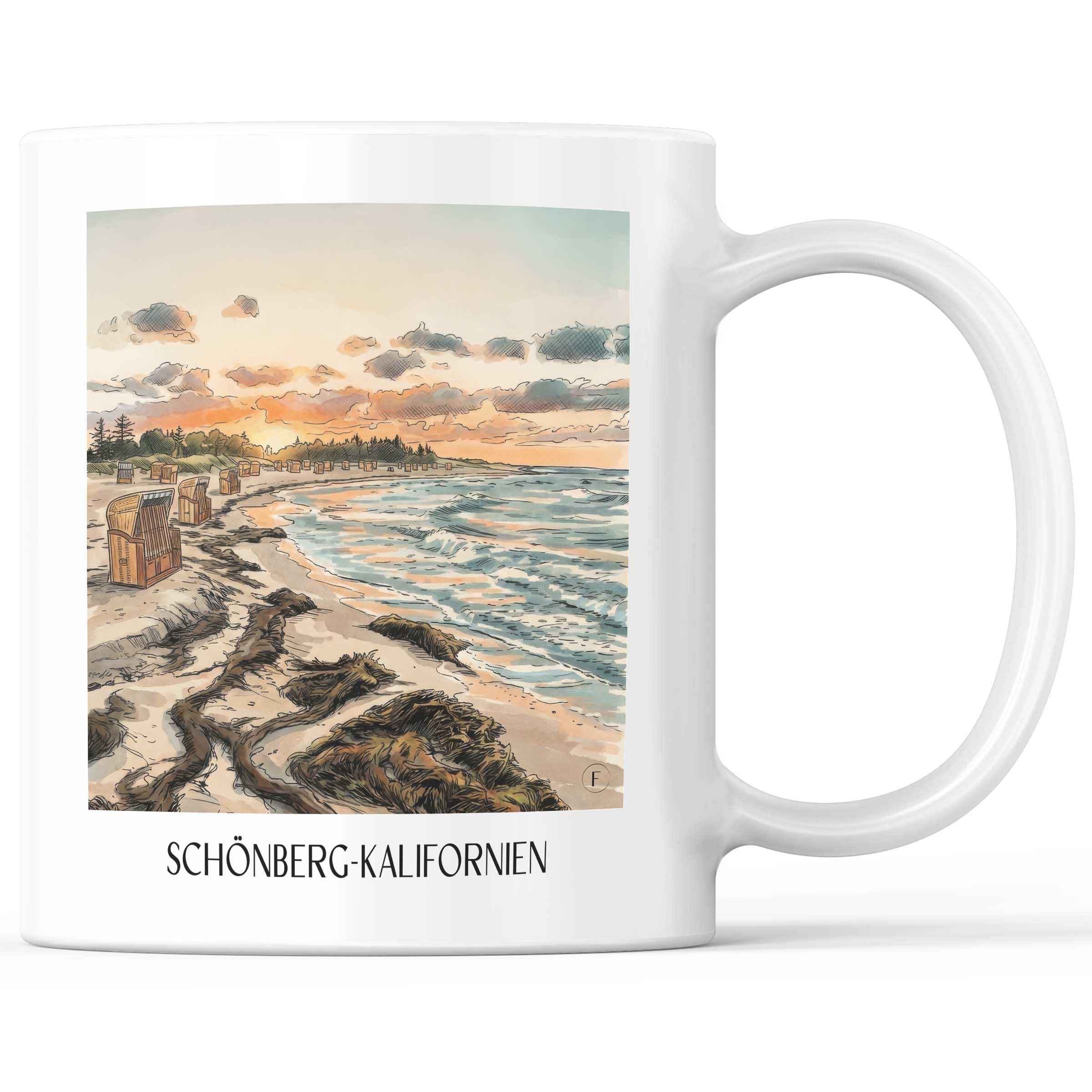 schönberg-kalifornien-schleswig-holstein-usa-und-deutschland-kaffeebecher-aquarell