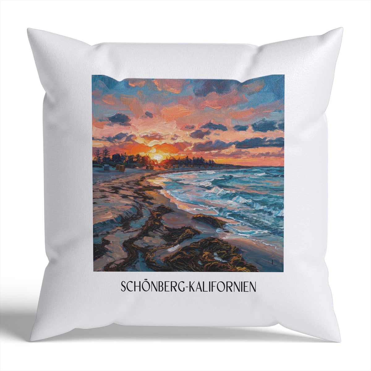 schönberg-kalifornien-schleswig-holstein-deutschland-kissenbezug-oil-painting-oelgemaelde