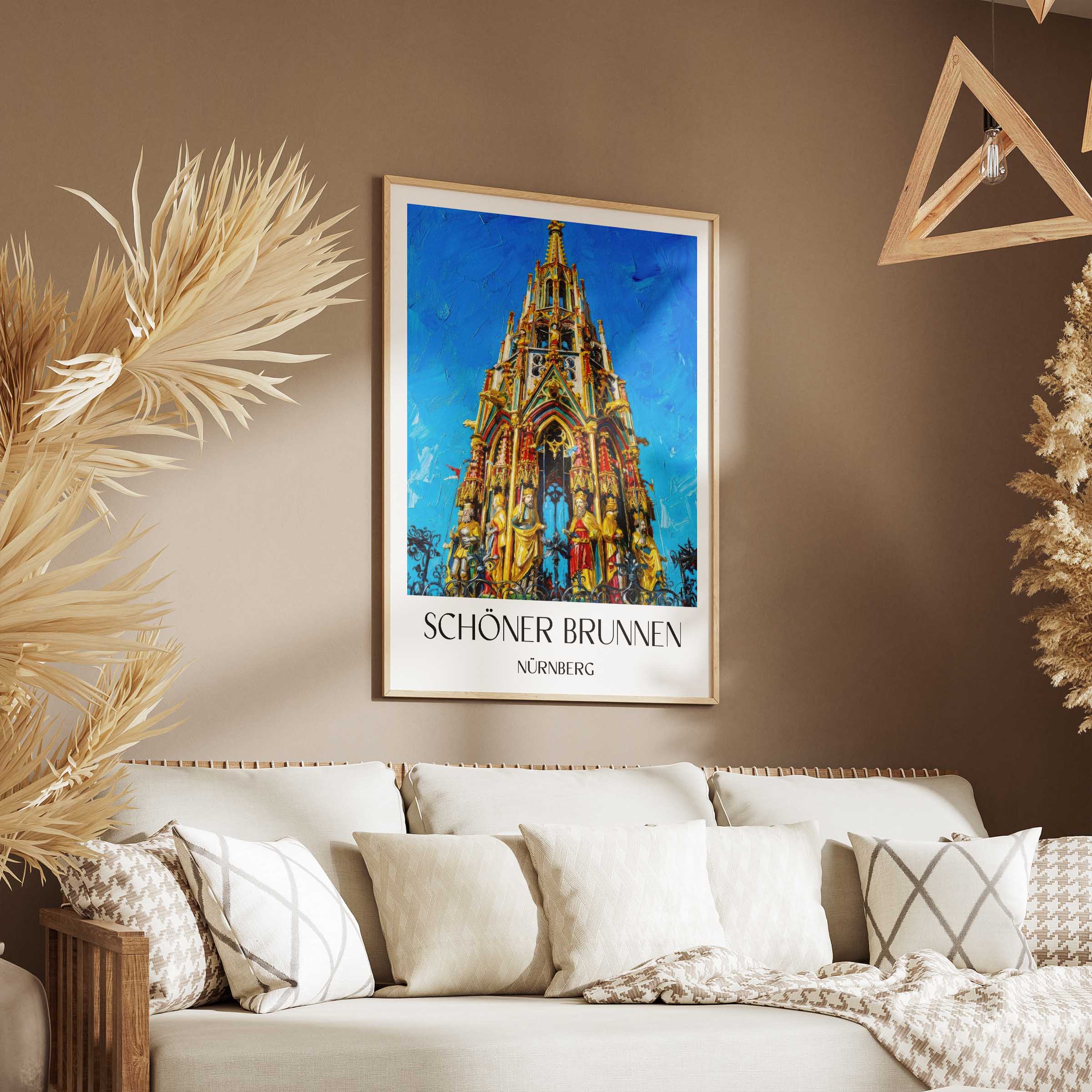 schöner-brunnen-nürnberg-deutschland-poster-oil-painting-oelgemaelde