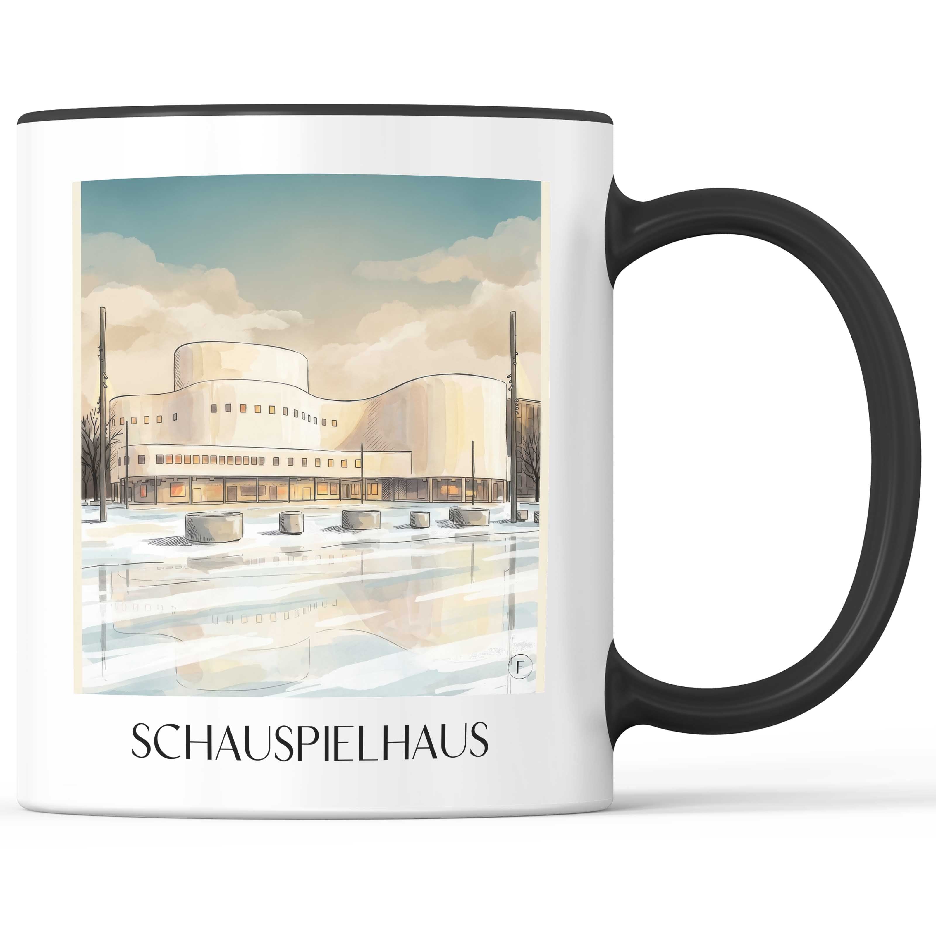 schauspielhaus-düsseldorf-deutschland-kaffeebecher-aquarell