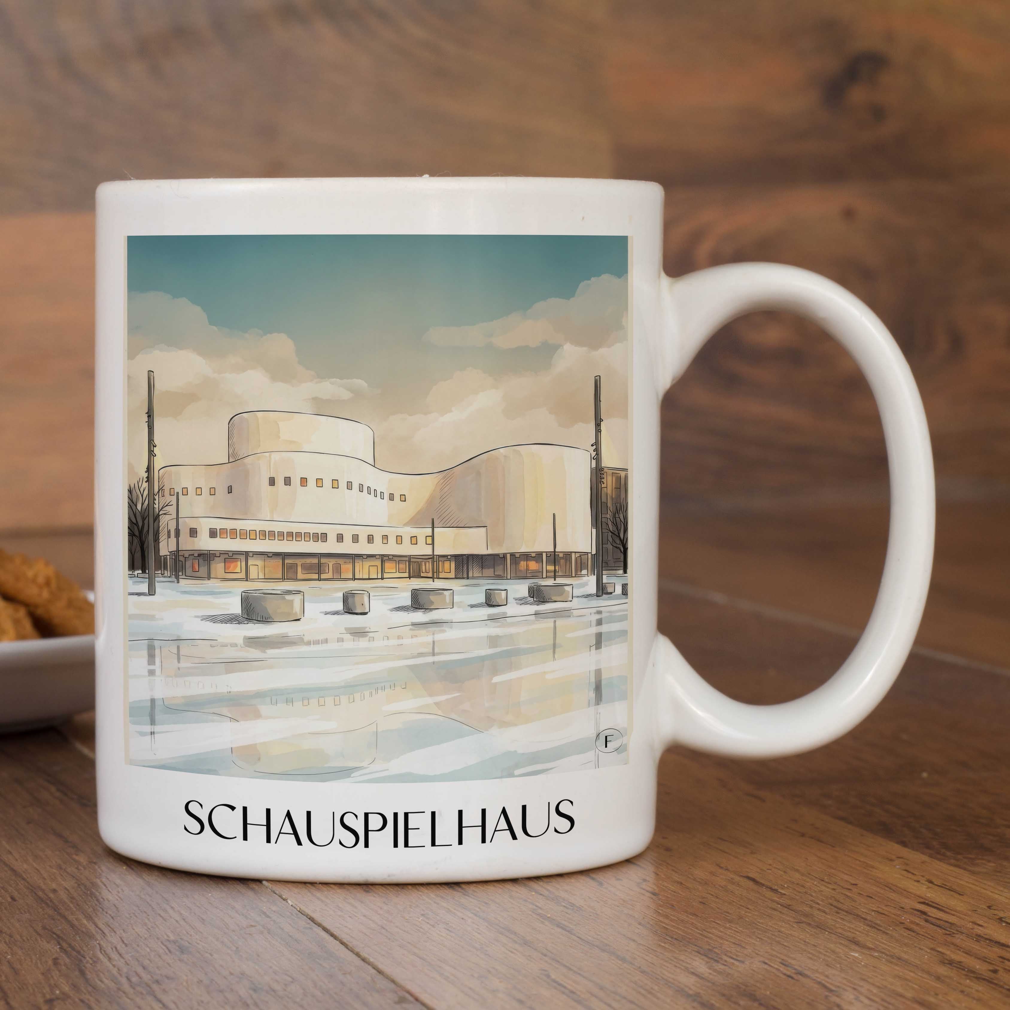 schauspielhaus-düsseldorf-deutschland-kaffeebecher-aquarell