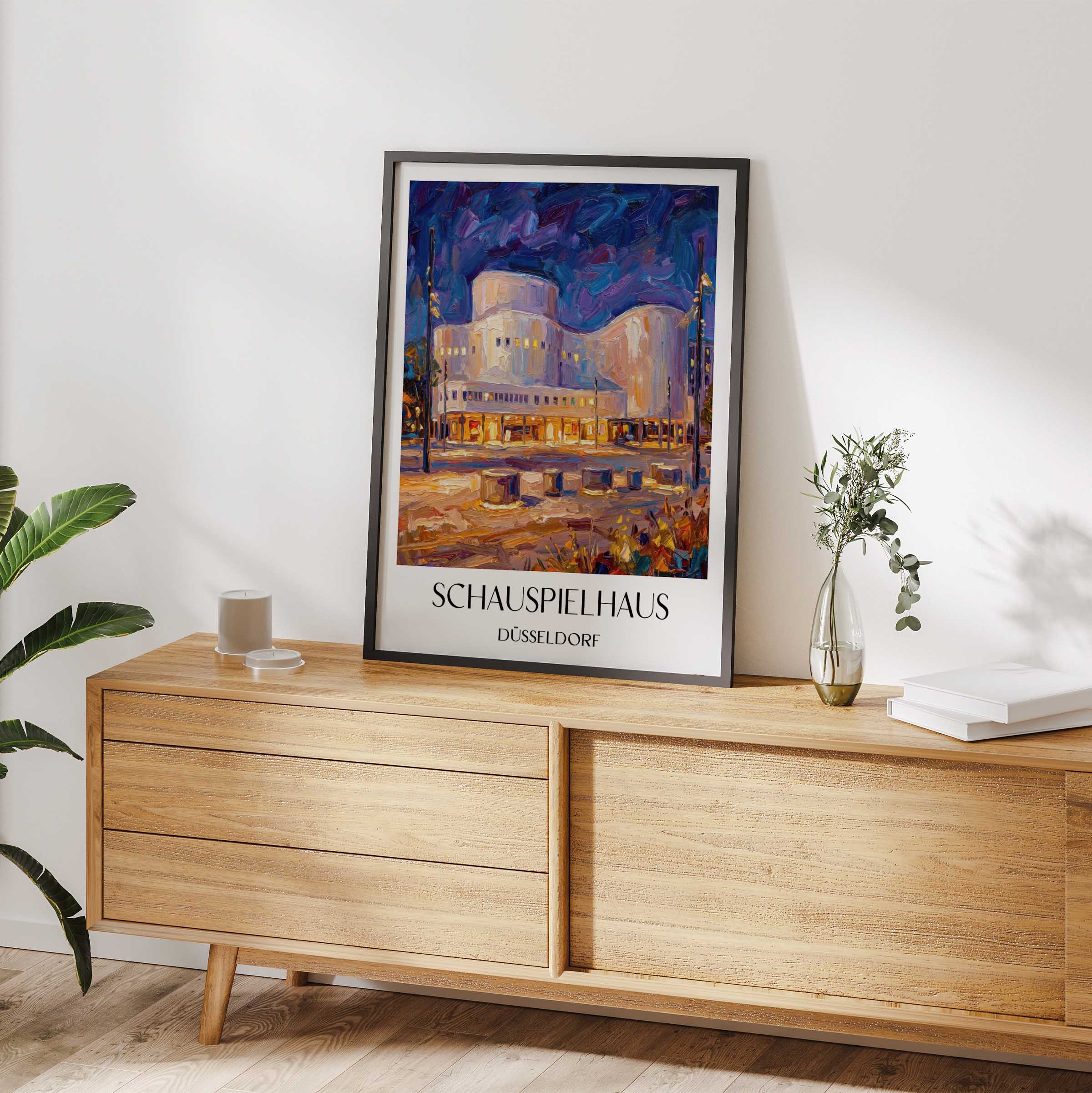 schauspielhaus-düsseldorf-deutschland-poster-oil-painting-oelgemaelde