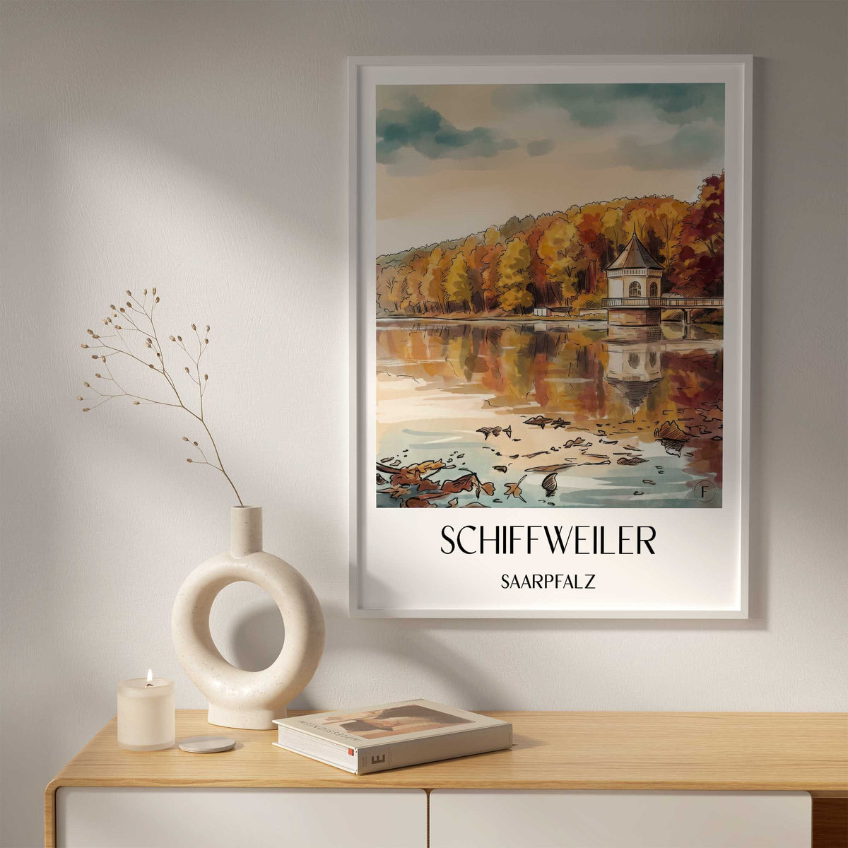 schiffweiler-saarpfalz-deutschland-poster-aquarell