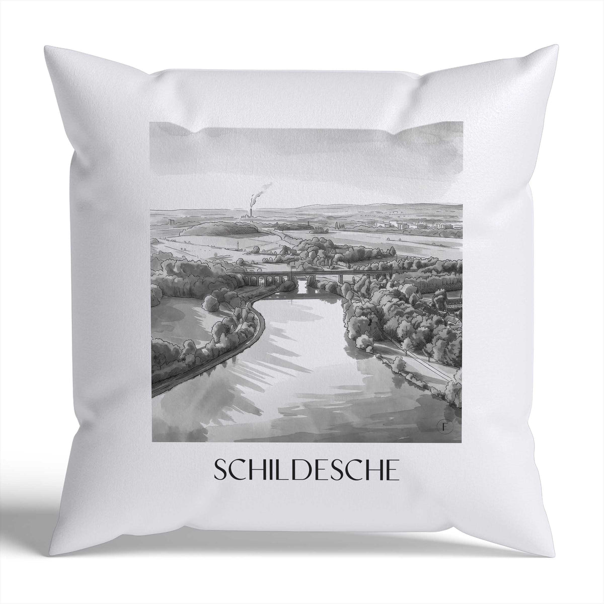 schildesche-bielefeld-deutschland-kissenbezug-aquarell-schwarz-weiss