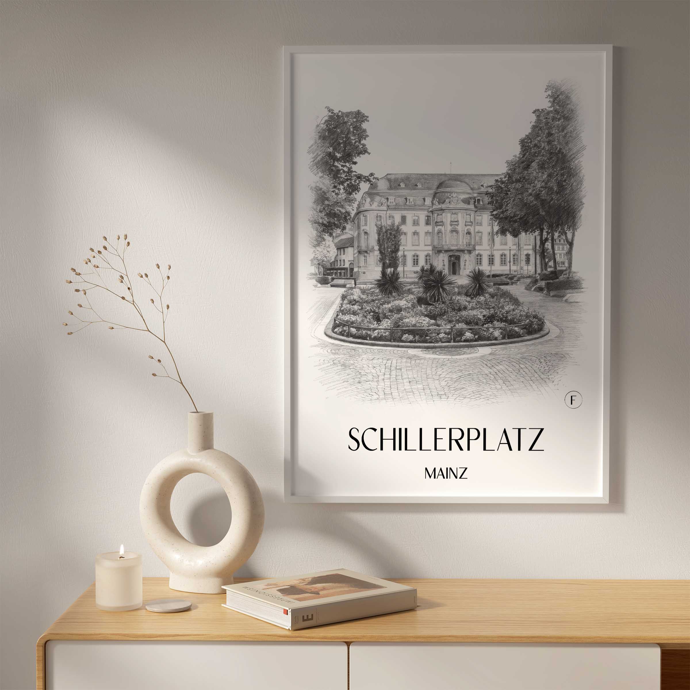 schillerplatz-mainz-deutschland-poster-bleistift-zeichnung-drawing