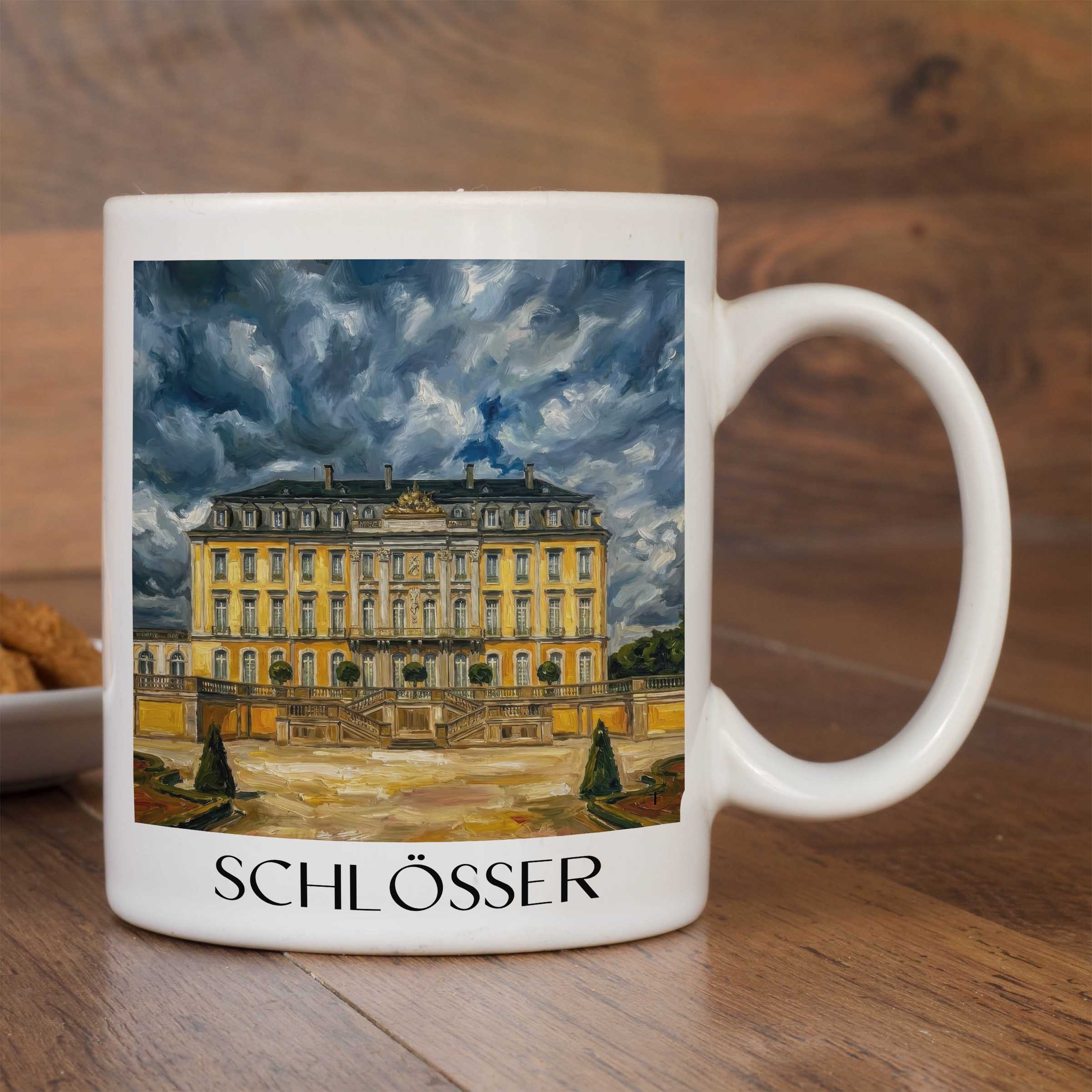 schlösser-brühl-deutschland-kaffeebecher-oil-painting-oelgemaelde