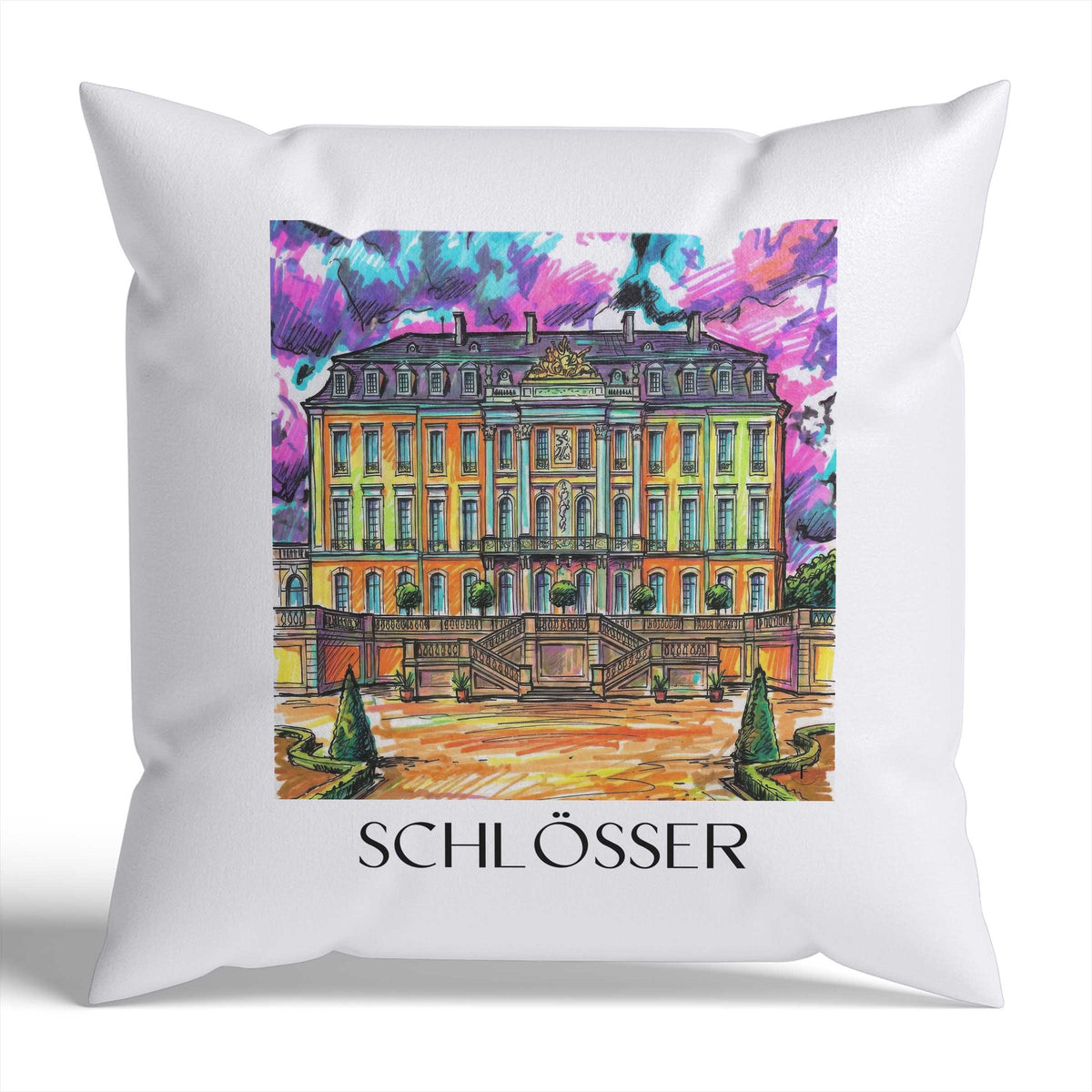 schlösser-brühl-deutschland-kissenbezug-graffiti