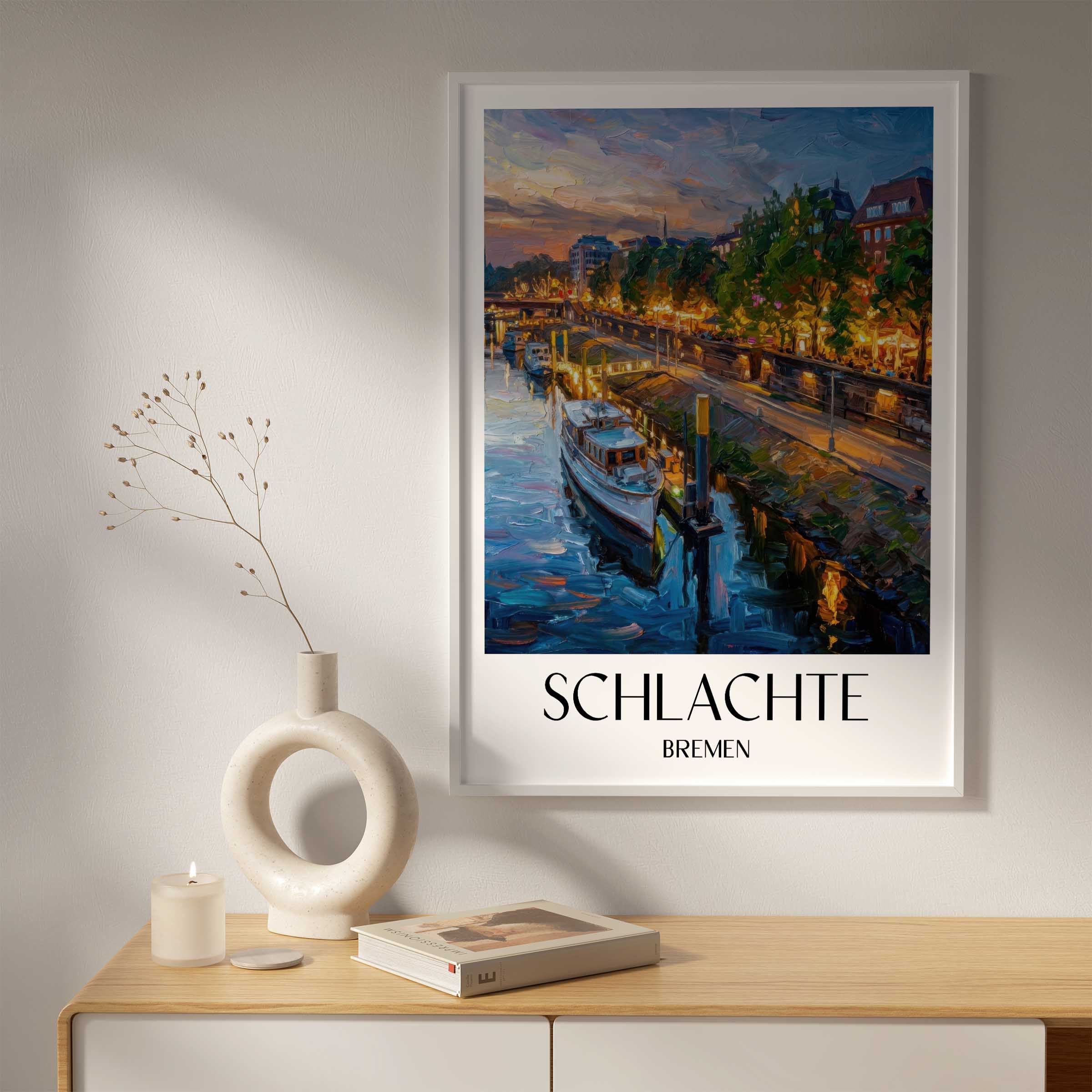schlachte-bremen-deutschland-poster-oil-painting-oelgemaelde