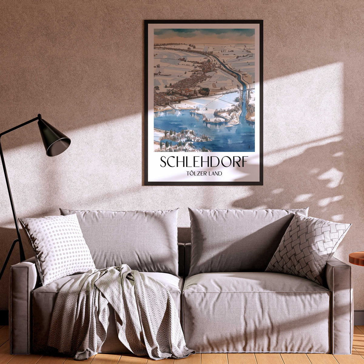 schlehdorf-tölzer-land-deutschland-poster-aquarell